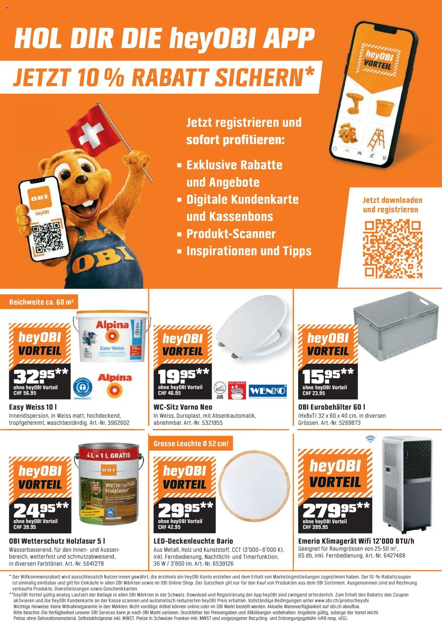 OBI - UNSERE SUPERDEALS!