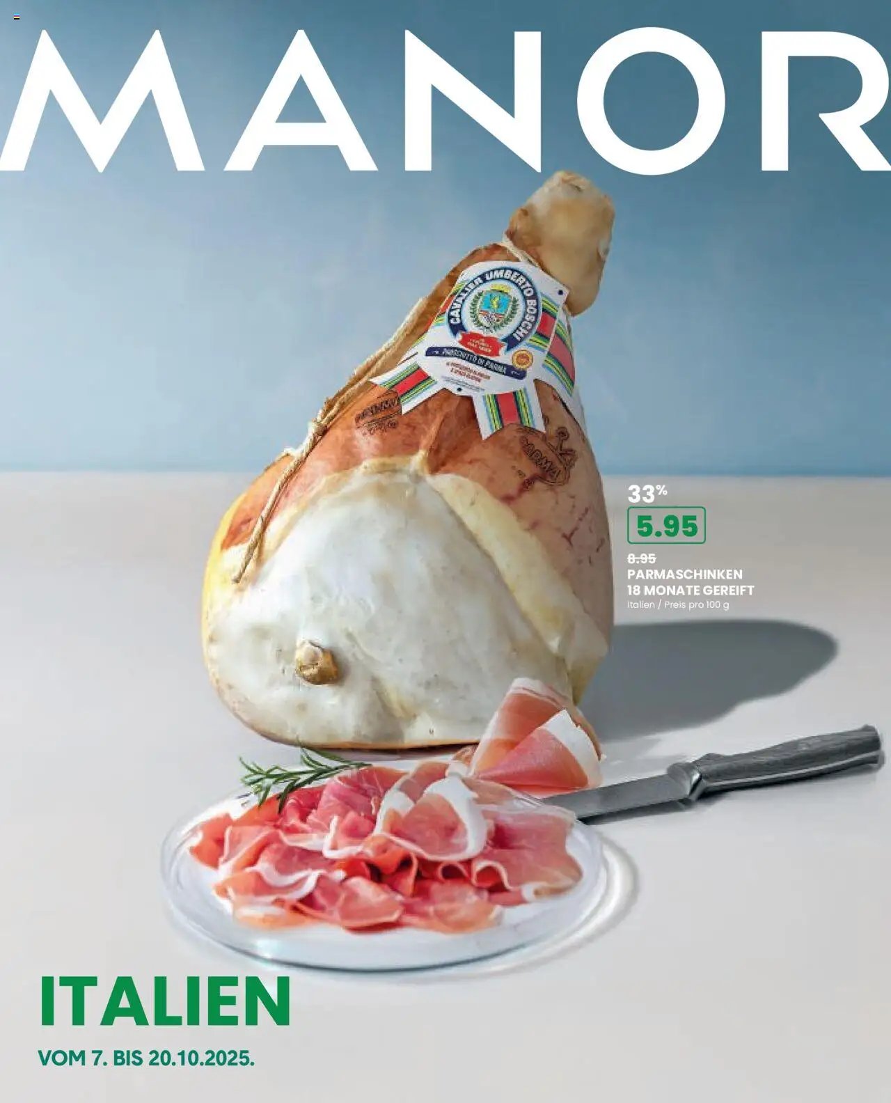 Manor Aktionen Italien (2025-10-07 - 2025-10-20) | 1