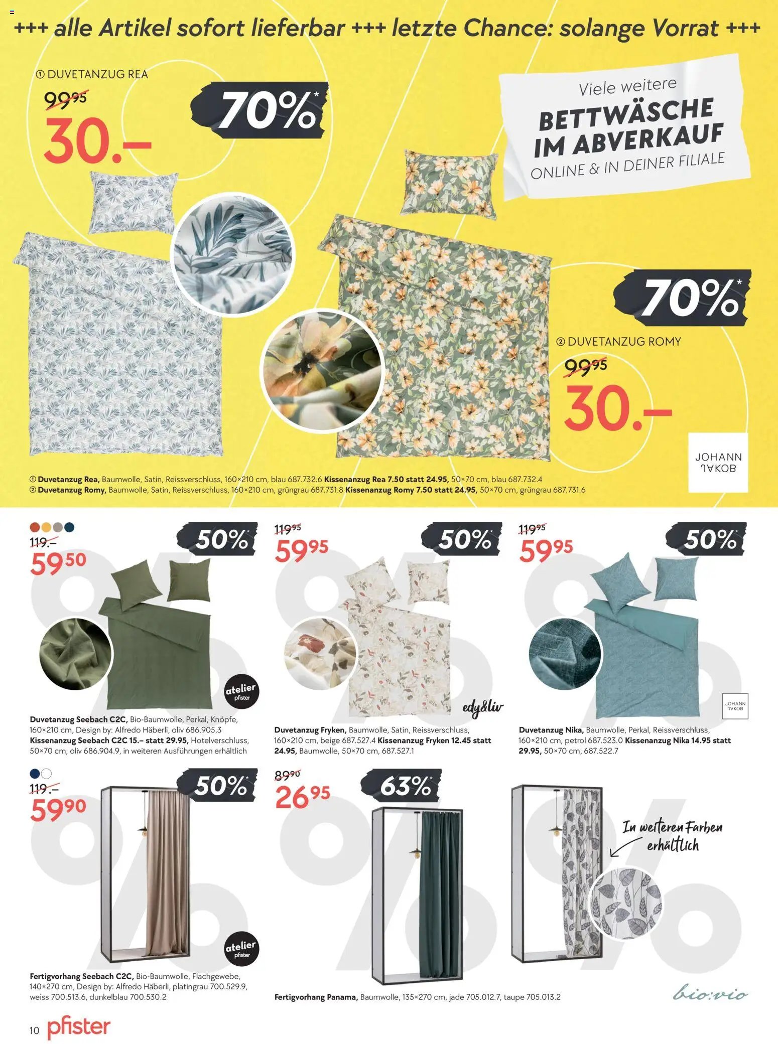 Pfister Aktionen (2026-01-27 - 2026-02-09) | 10