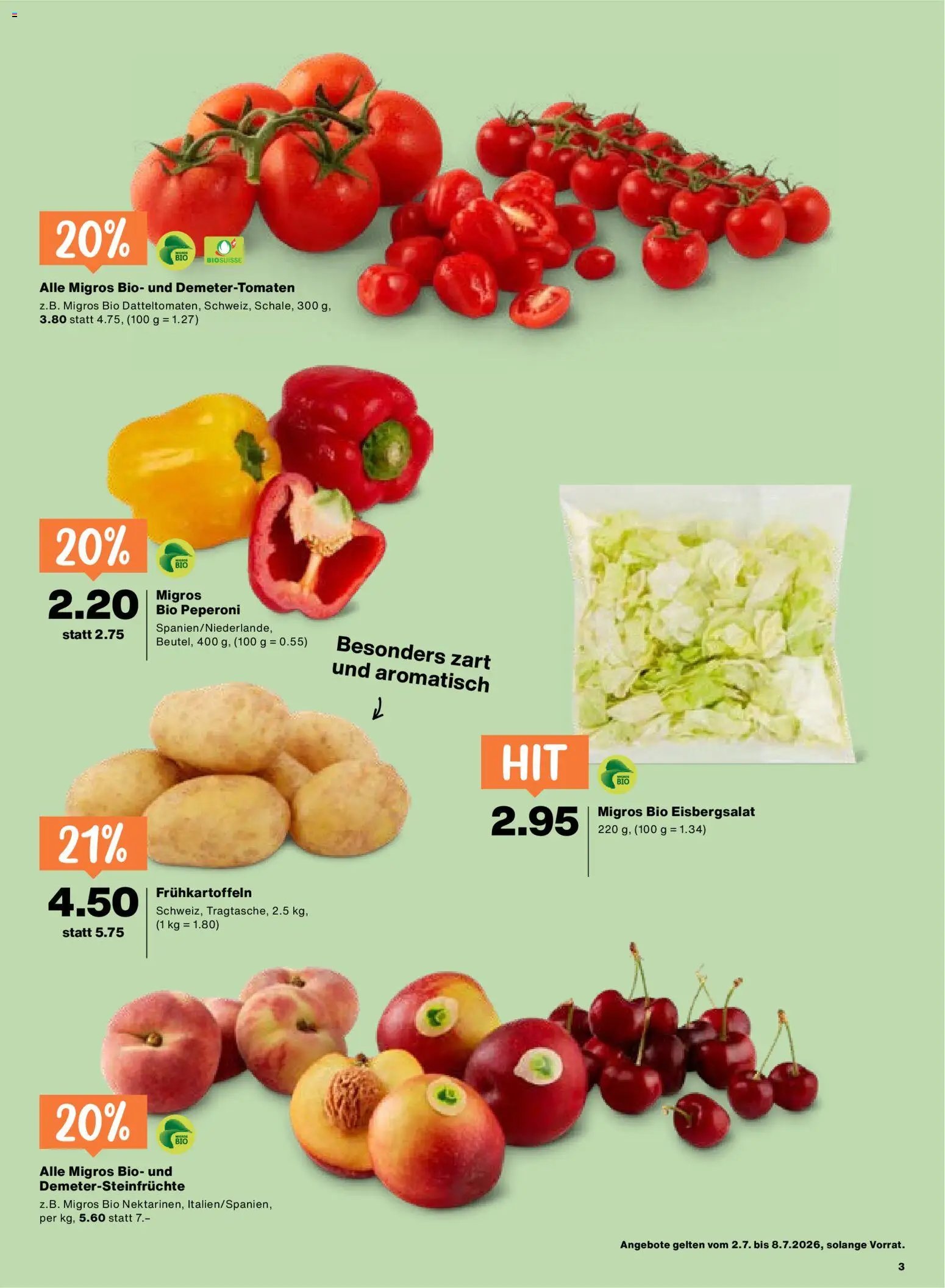 Migros aktionen