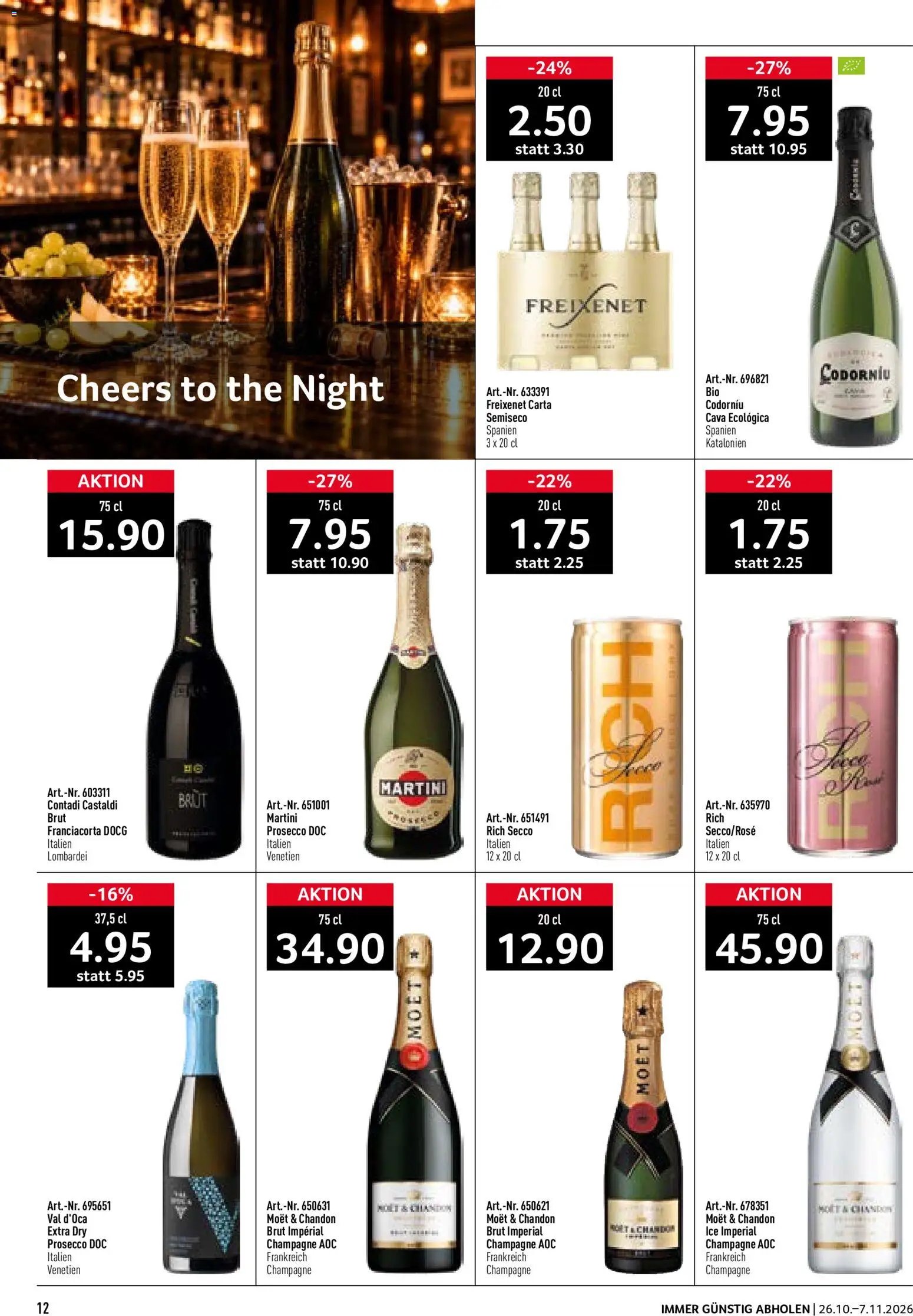 Prodega aktionen Nightlife