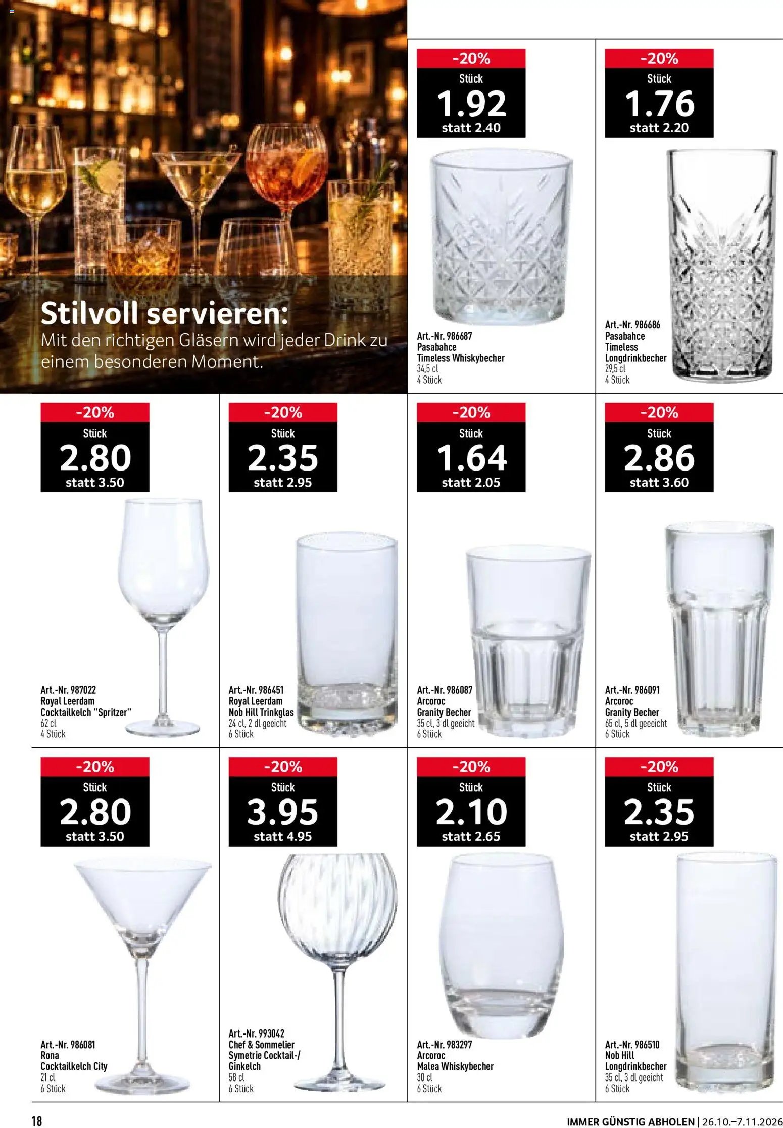 Prodega aktionen Nightlife