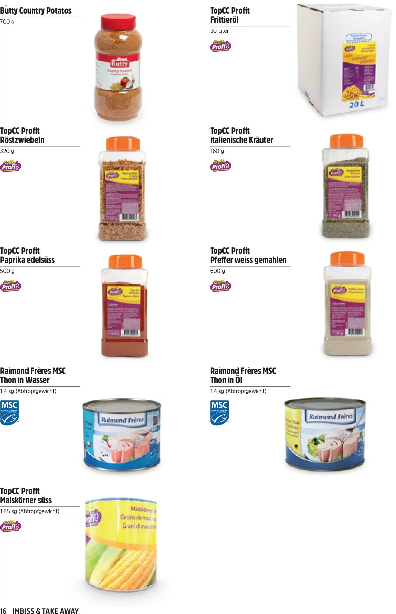 TopCC aktionen Imbiss & Take Away (2026-03-31 - 2026-04-20)
