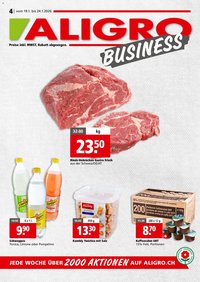 Aligro Aktionen Businesskunden - Chavannes, Matran, Genf, Sitten (2026-01-19 - 2026-01-24)