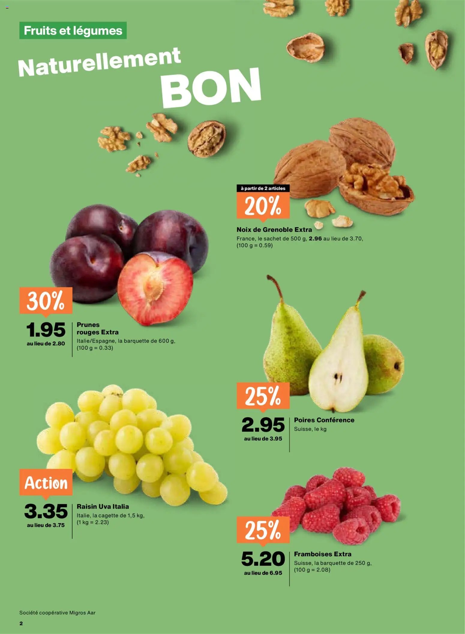 Migros aktionen FR