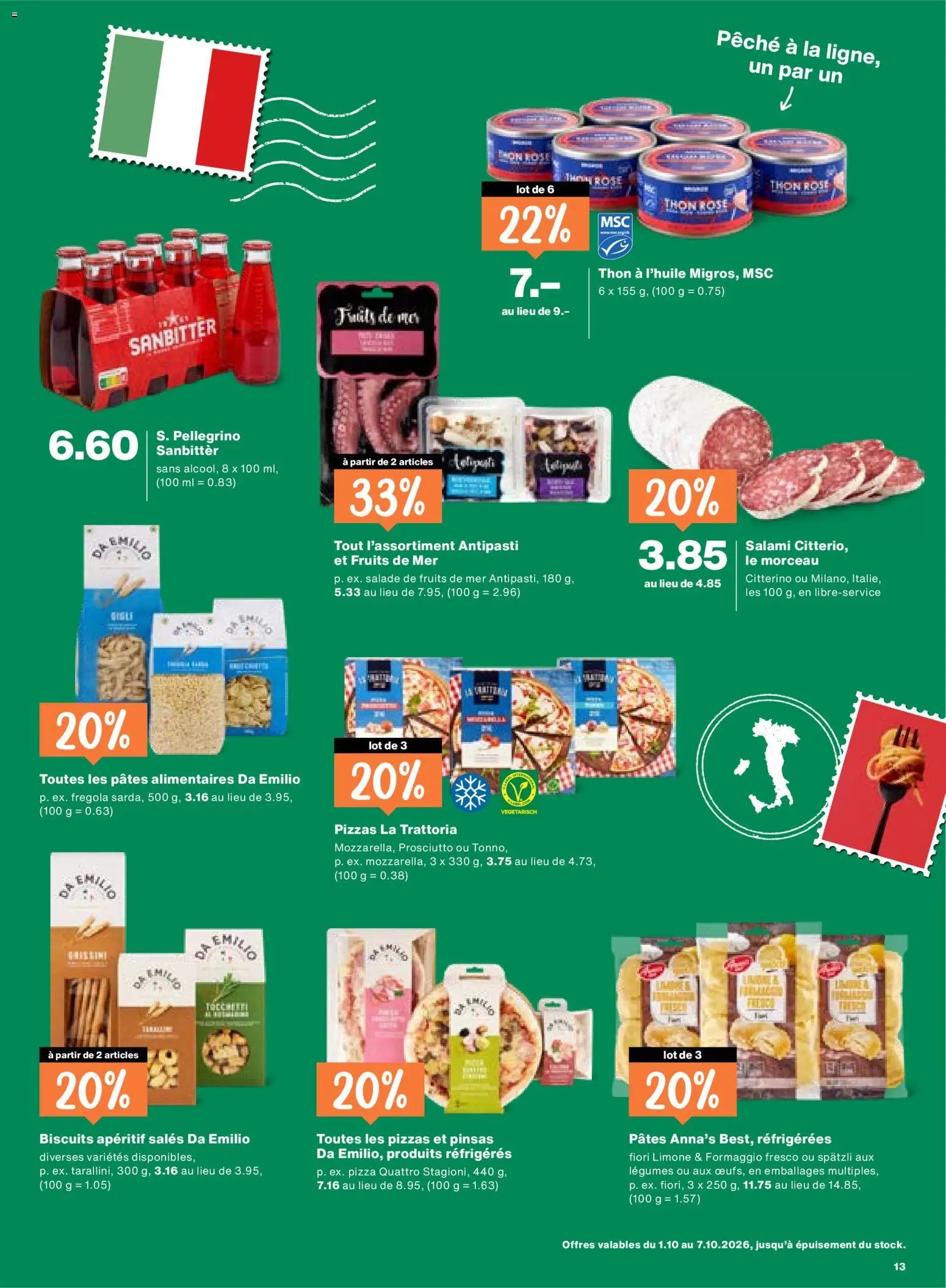 Migros aktionen FR