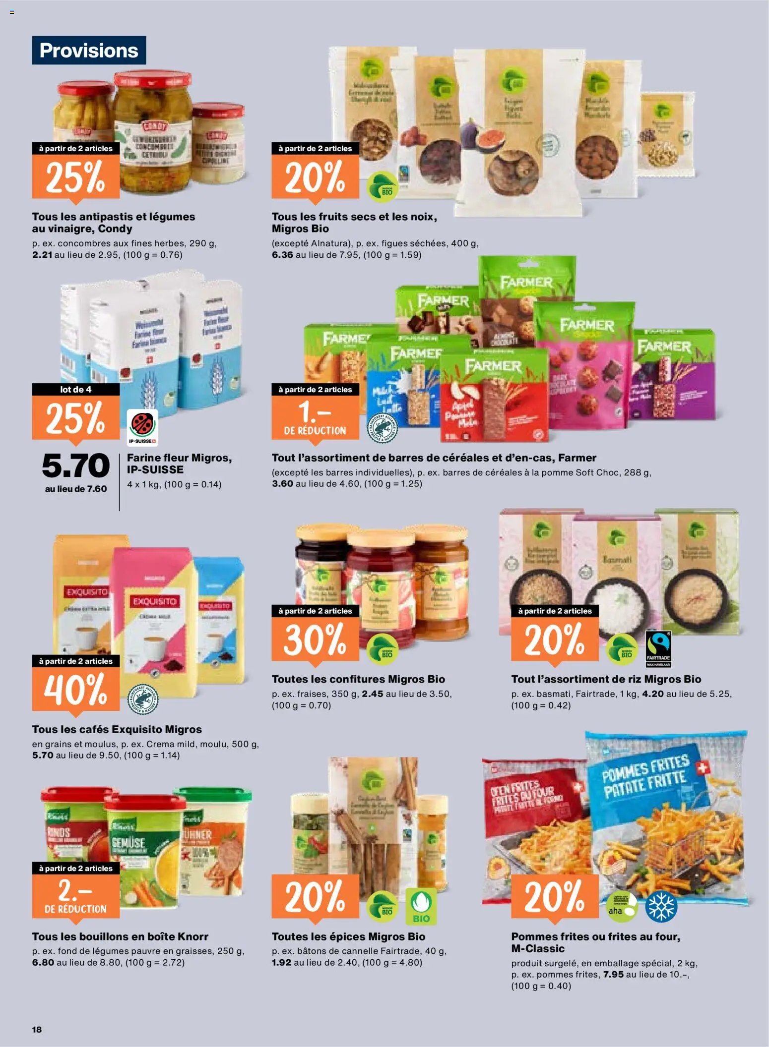 Migros aktionen FR