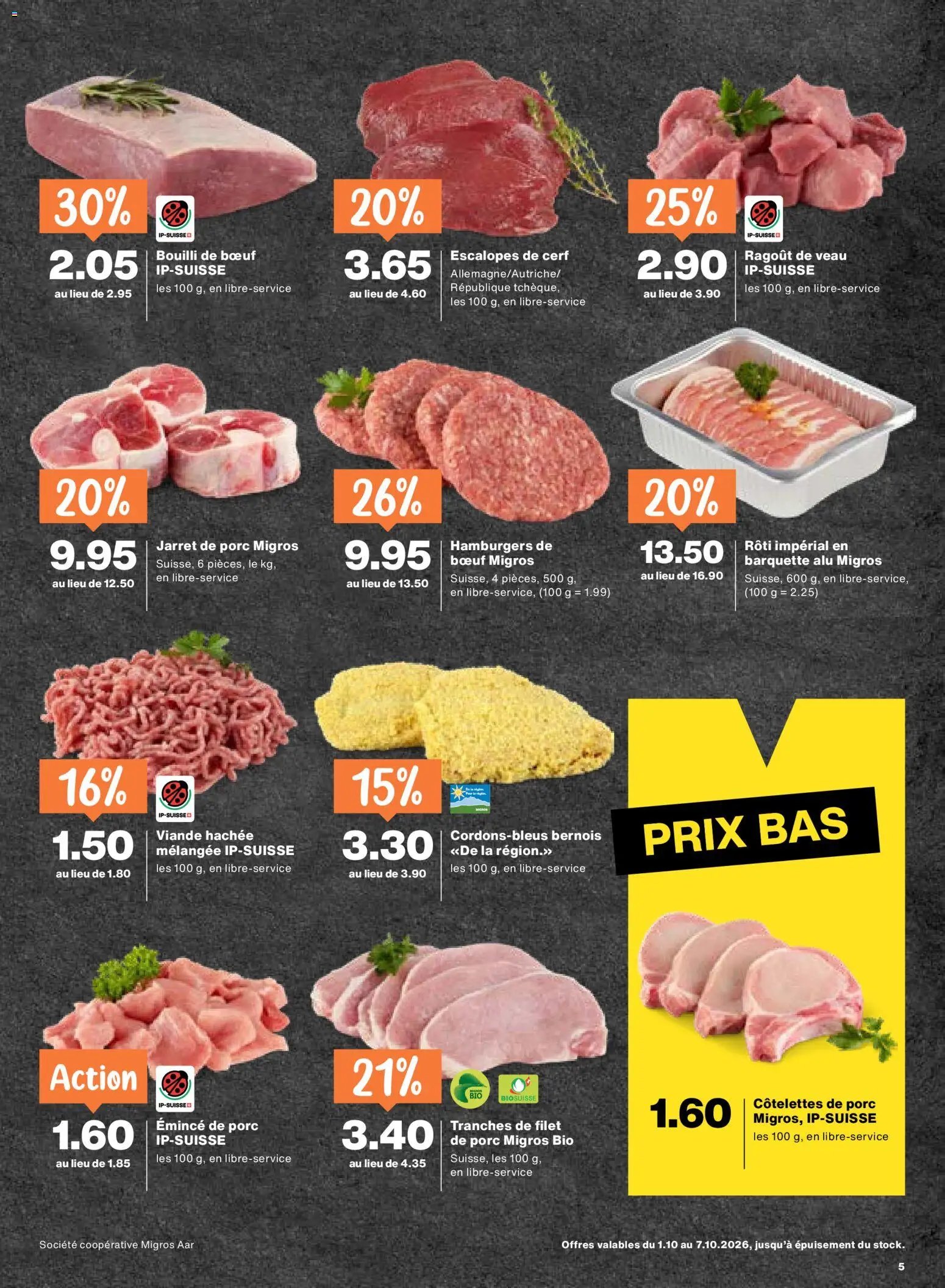 Migros aktionen FR