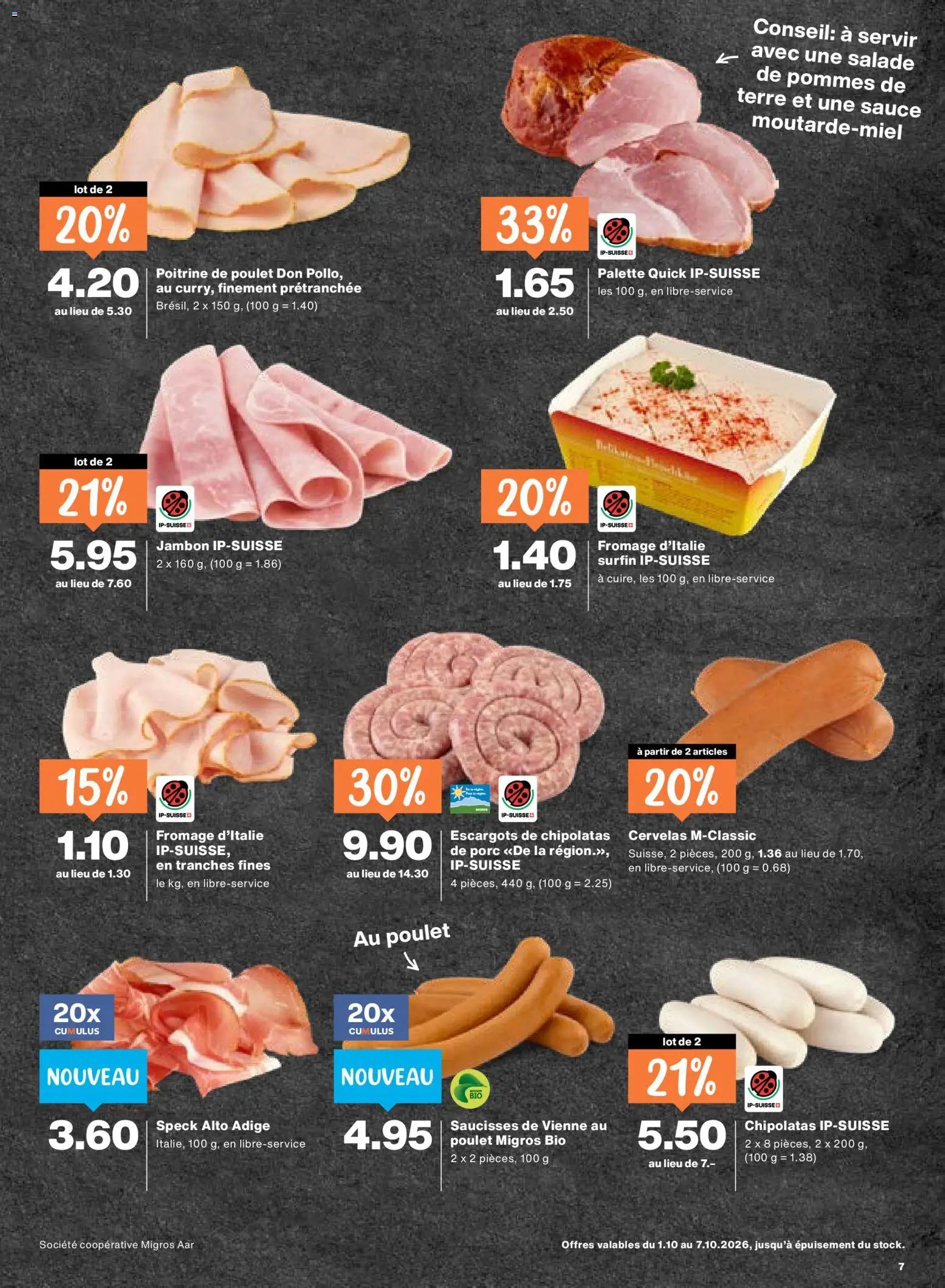 Migros aktionen FR