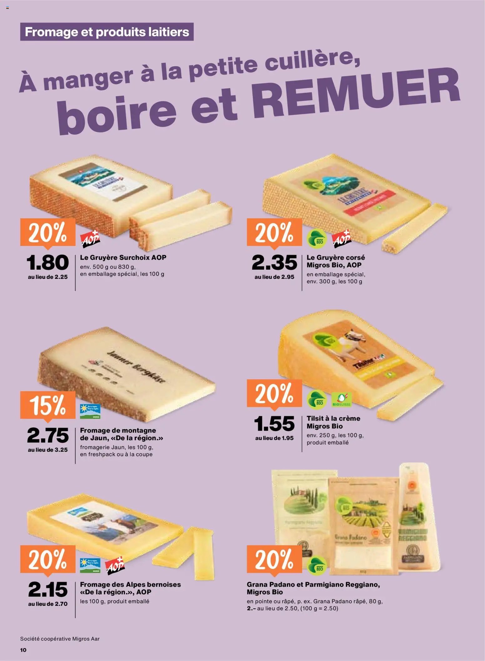 Migros aktionen FR