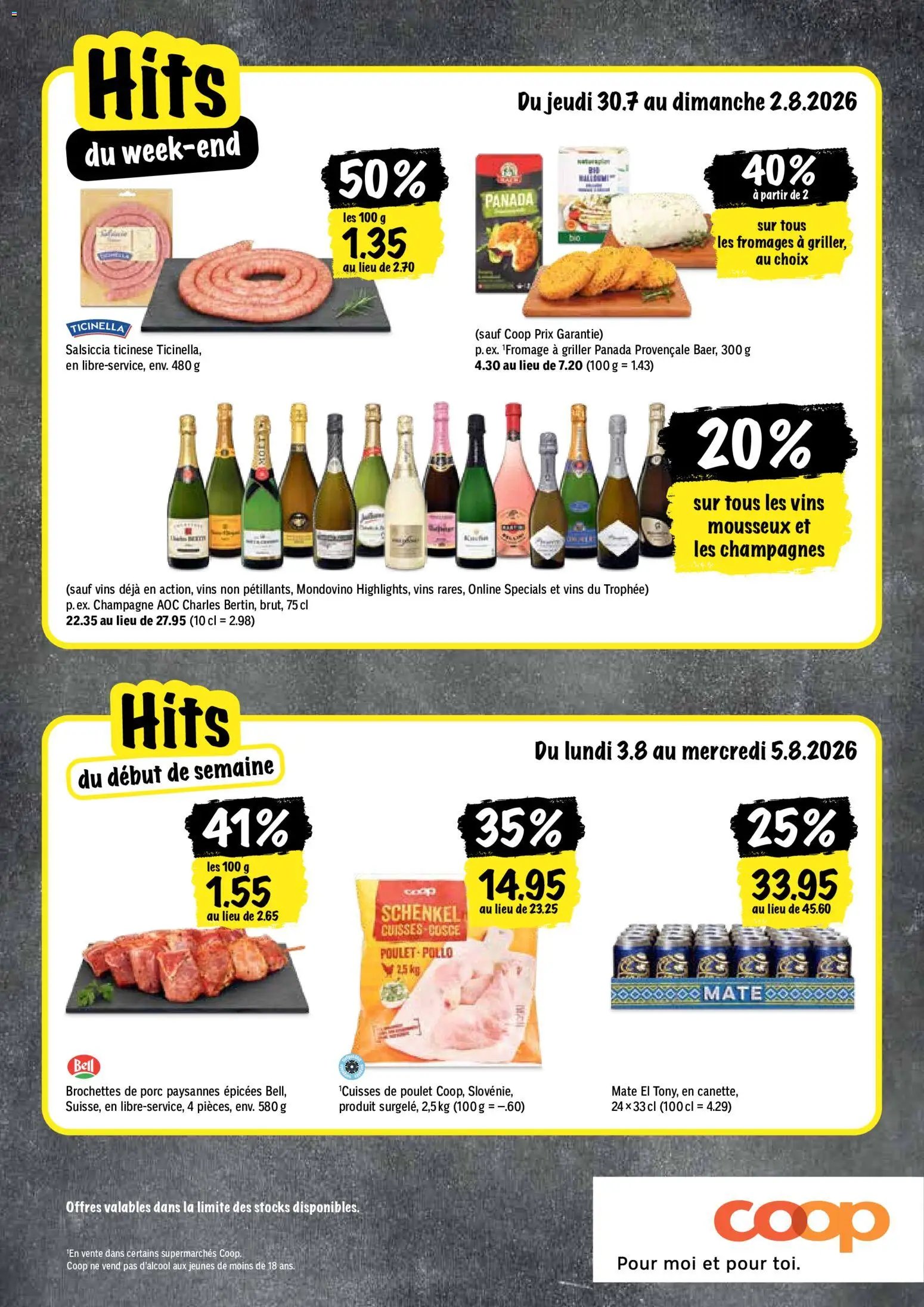 Coop aktionen FR