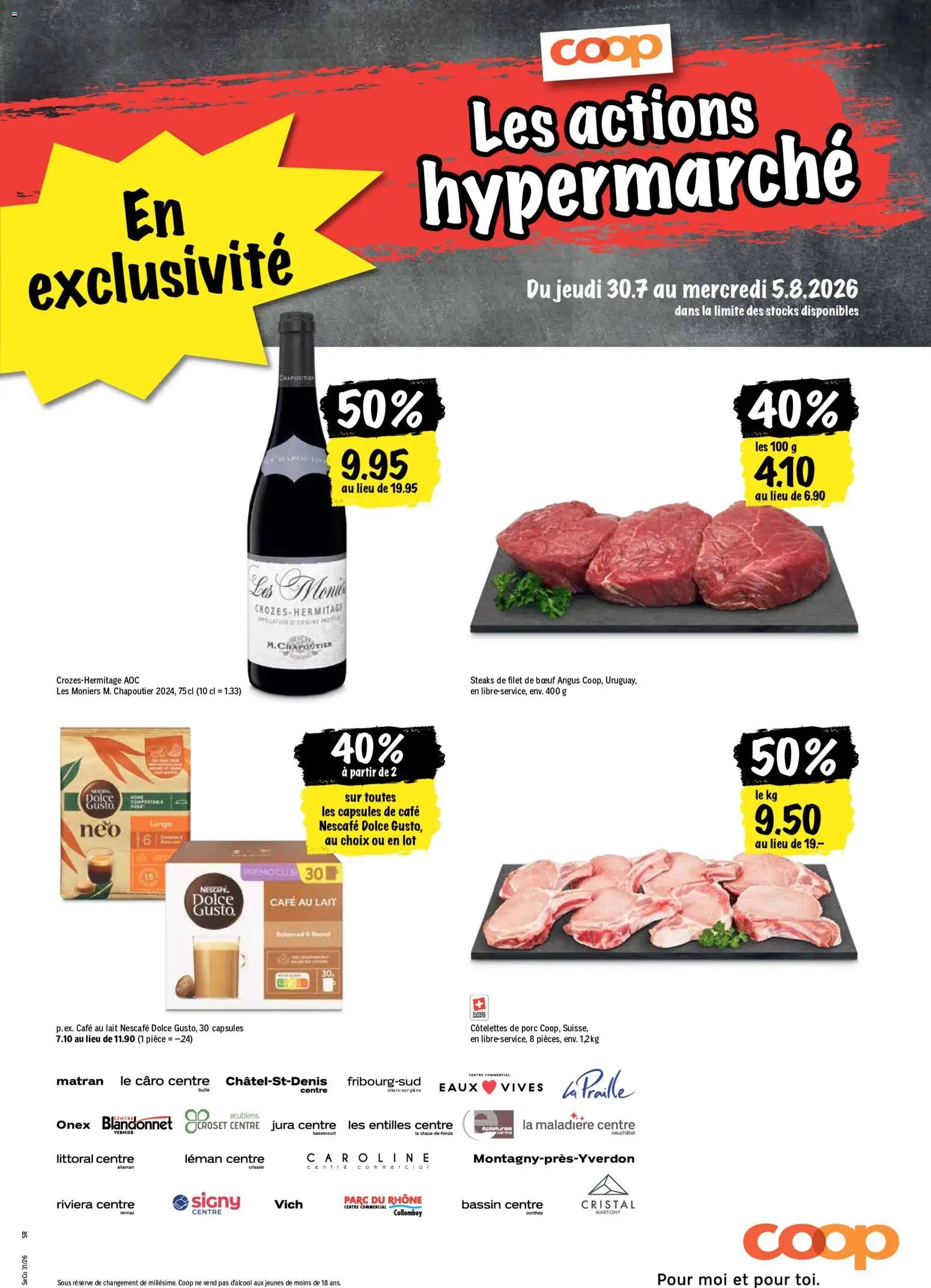 Coop aktionen FR