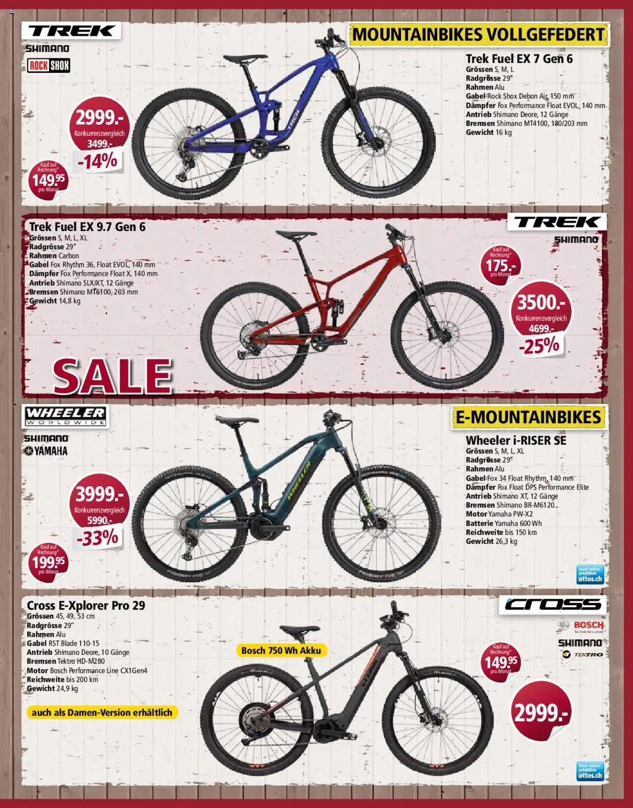 Otto's Aktionen Bike (2025-03-24 - 2025-12-31) | 3