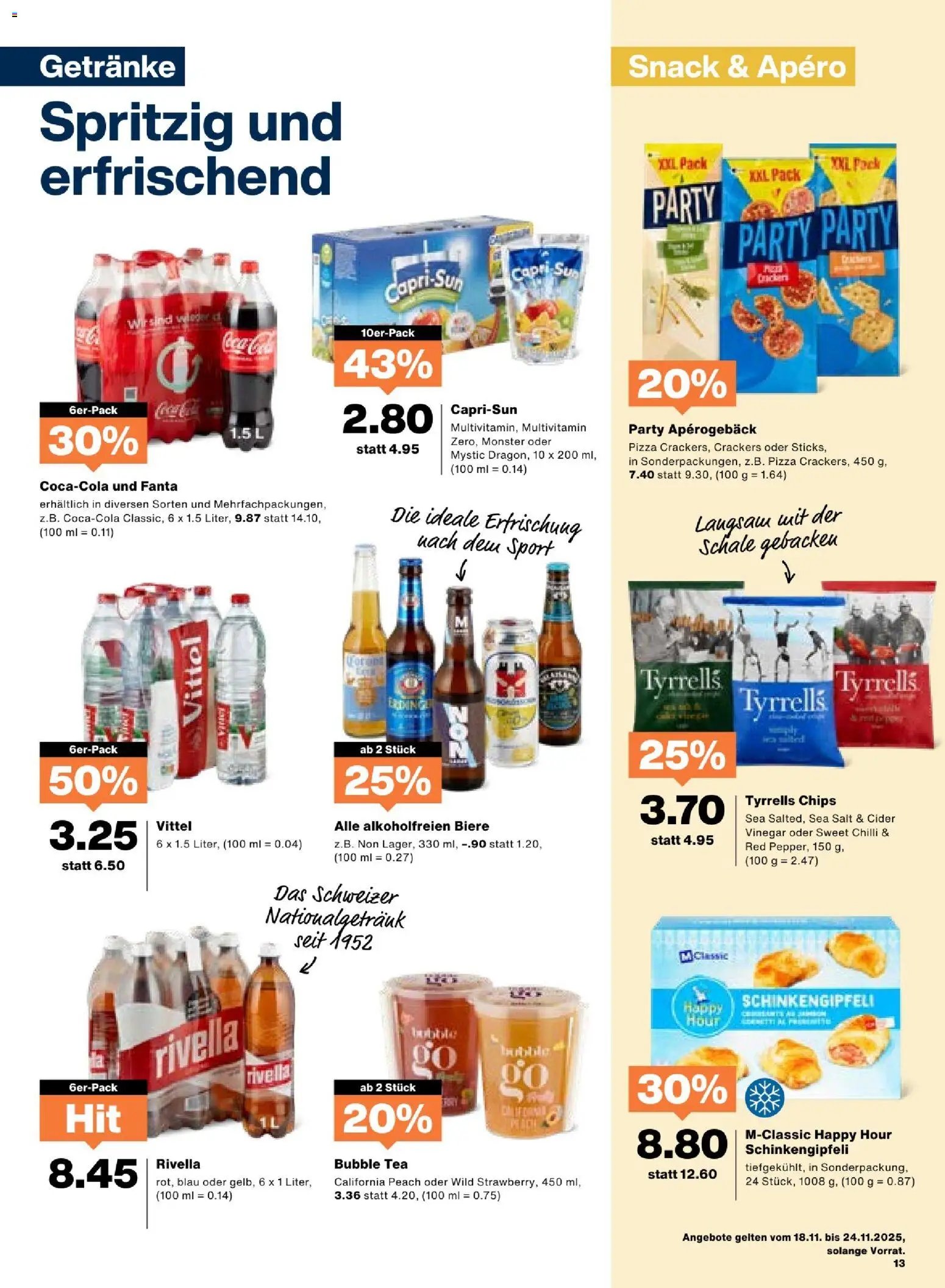 Migros Aktionen (2025-11-18 - 2025-11-24)
