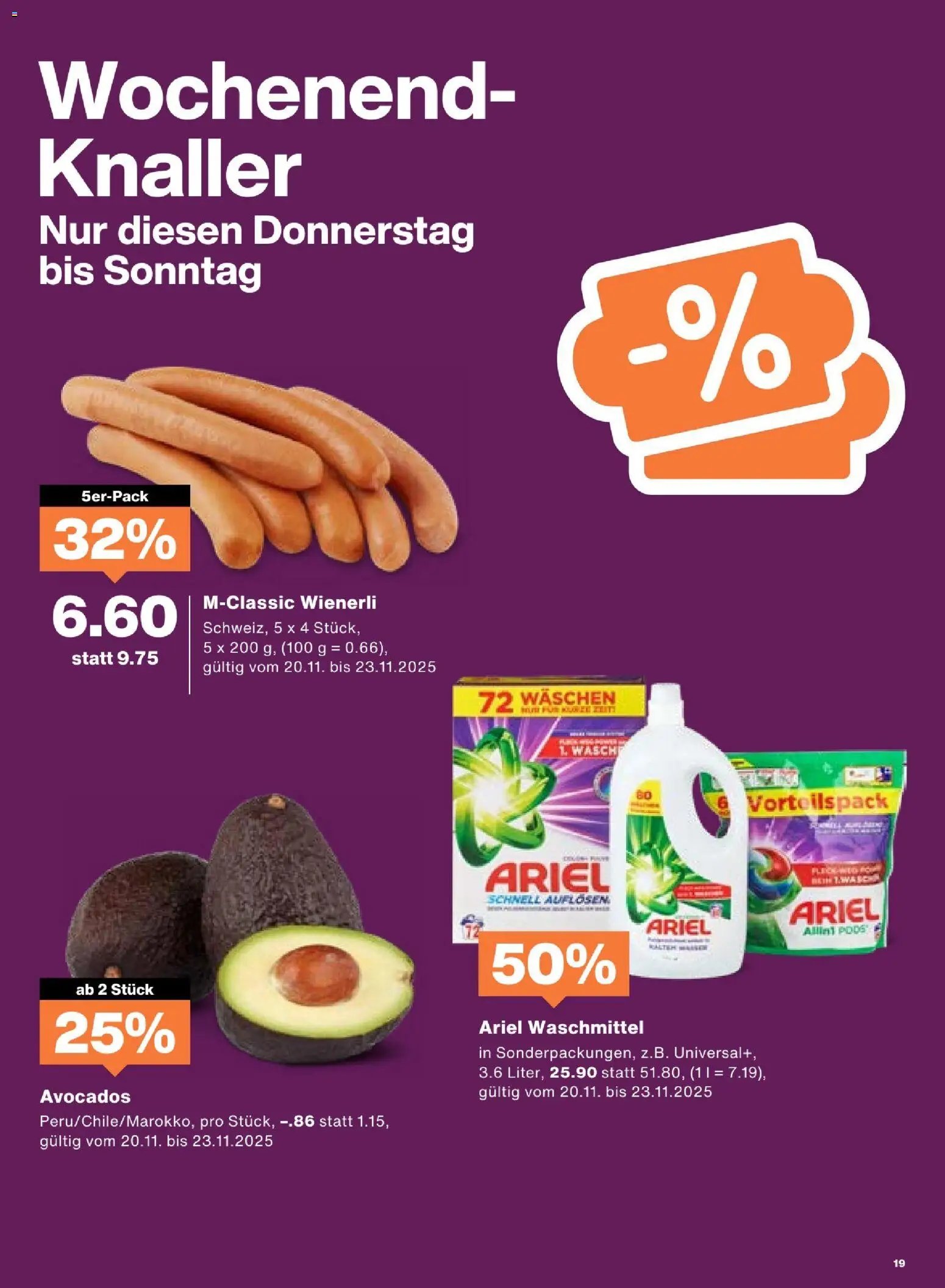 Migros Aktionen (2025-11-18 - 2025-11-24)
