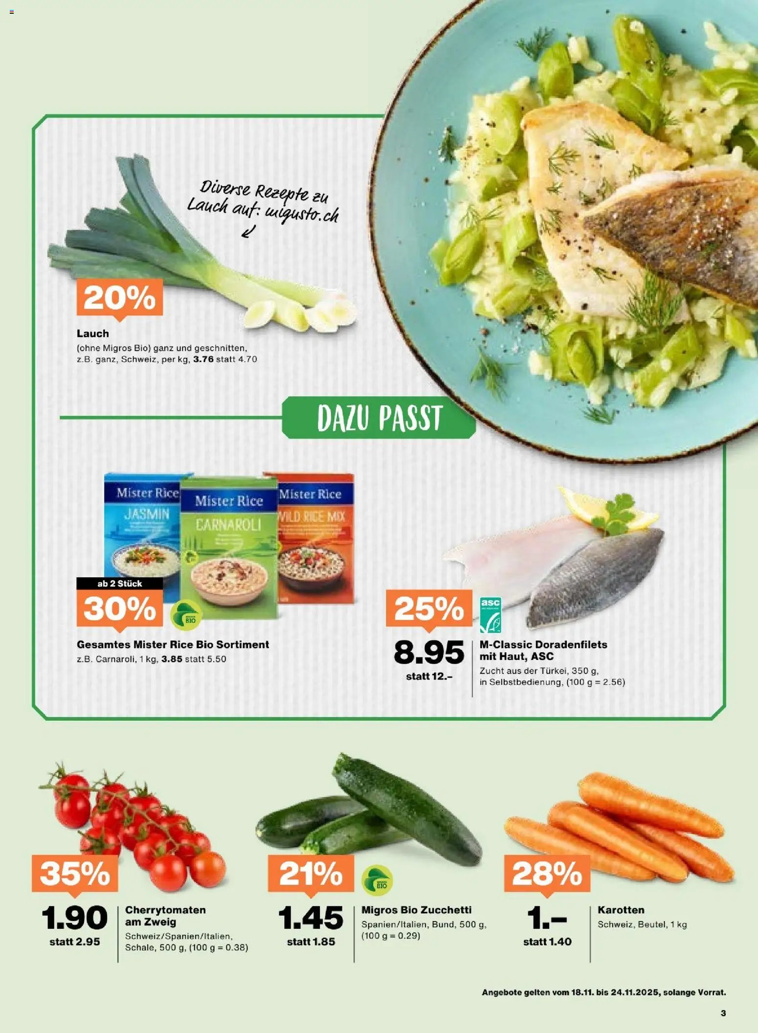 Migros Aktionen (2025-11-18 - 2025-11-24)