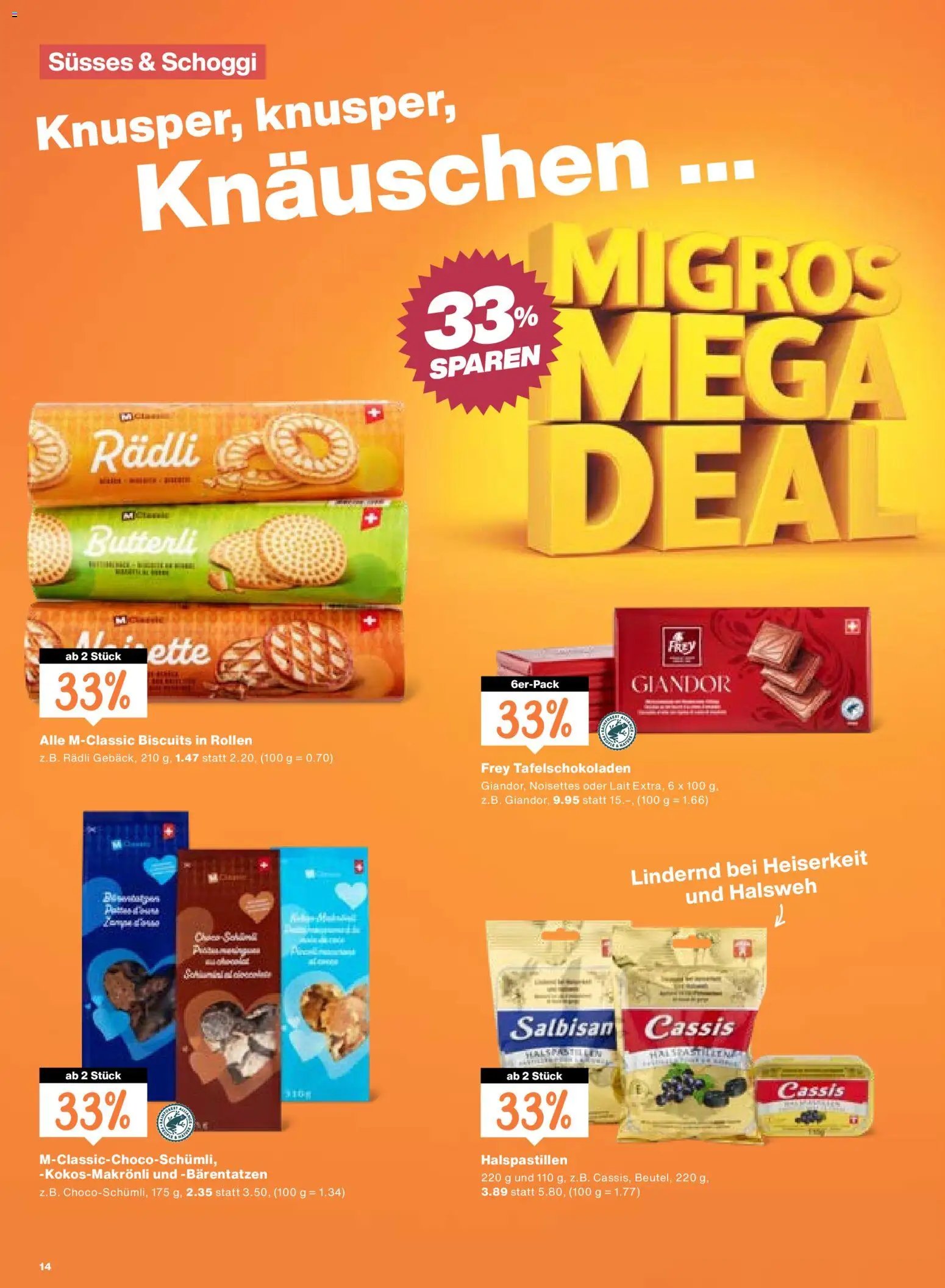 Migros Aktionen (2025-12-30 - 2026-01-05)
