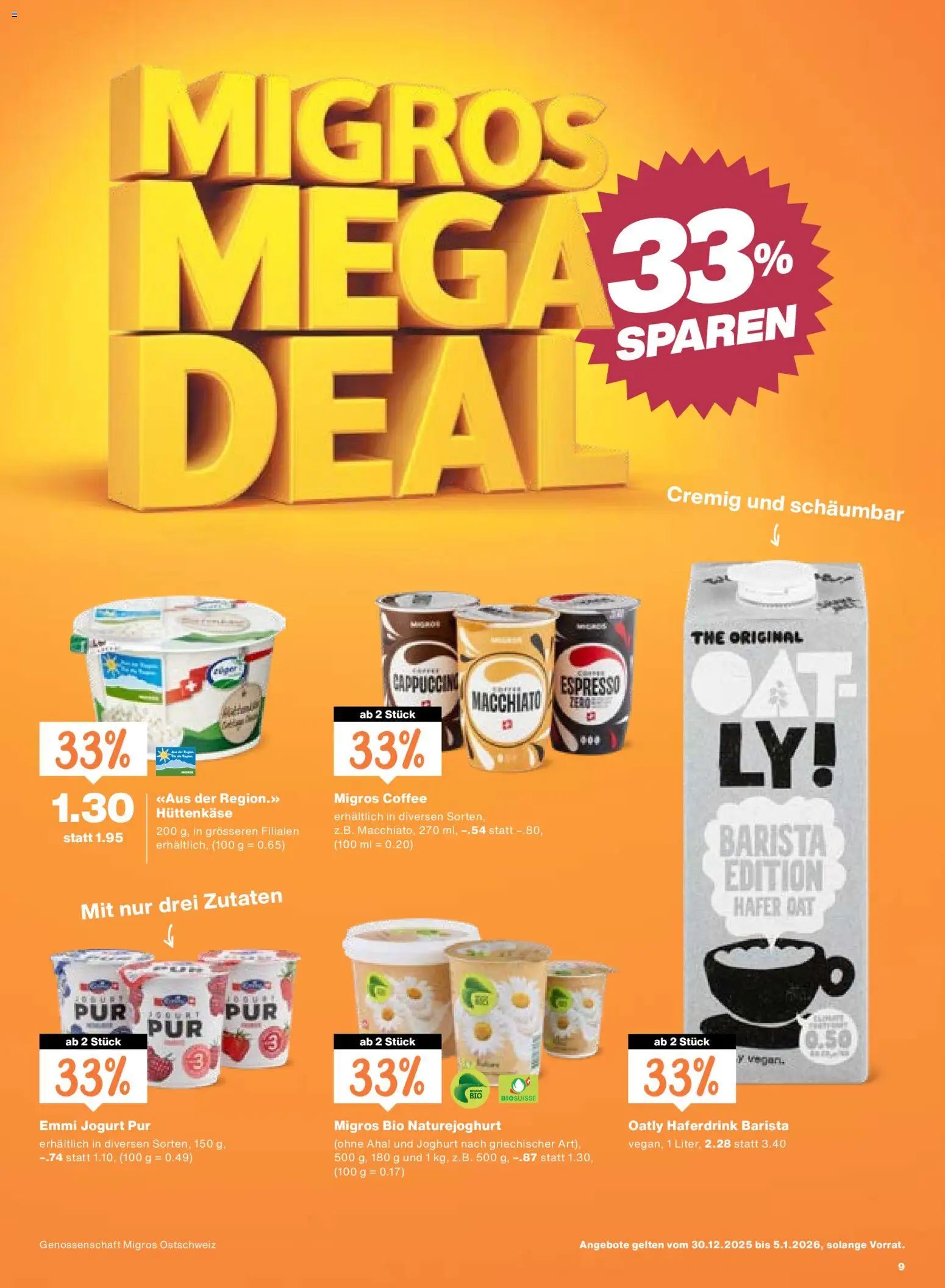 Migros Aktionen (2025-12-30 - 2026-01-05)