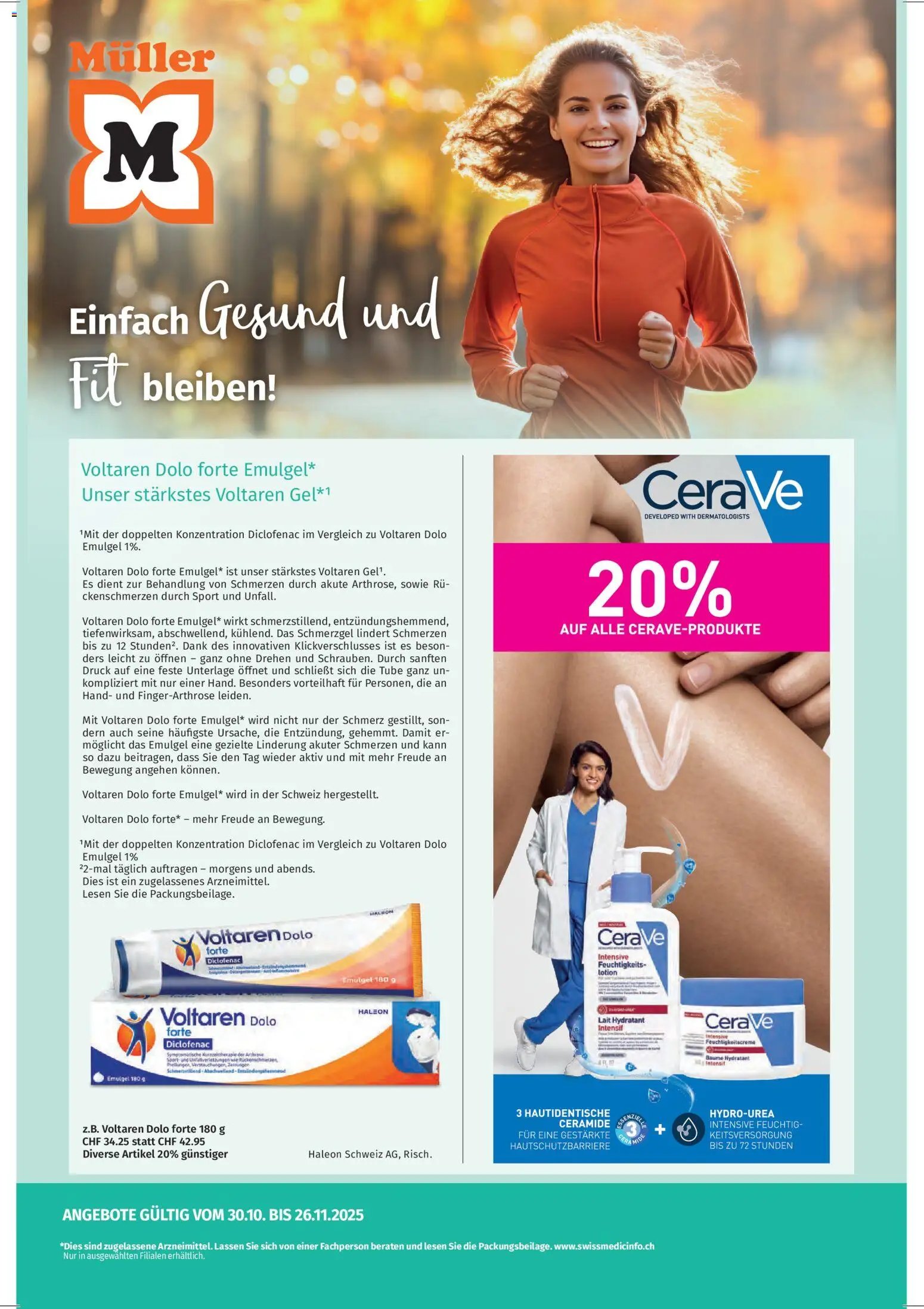 Müller Aktionen Gesundheitsspezialist (2025-10-30 - 2025-11-26)