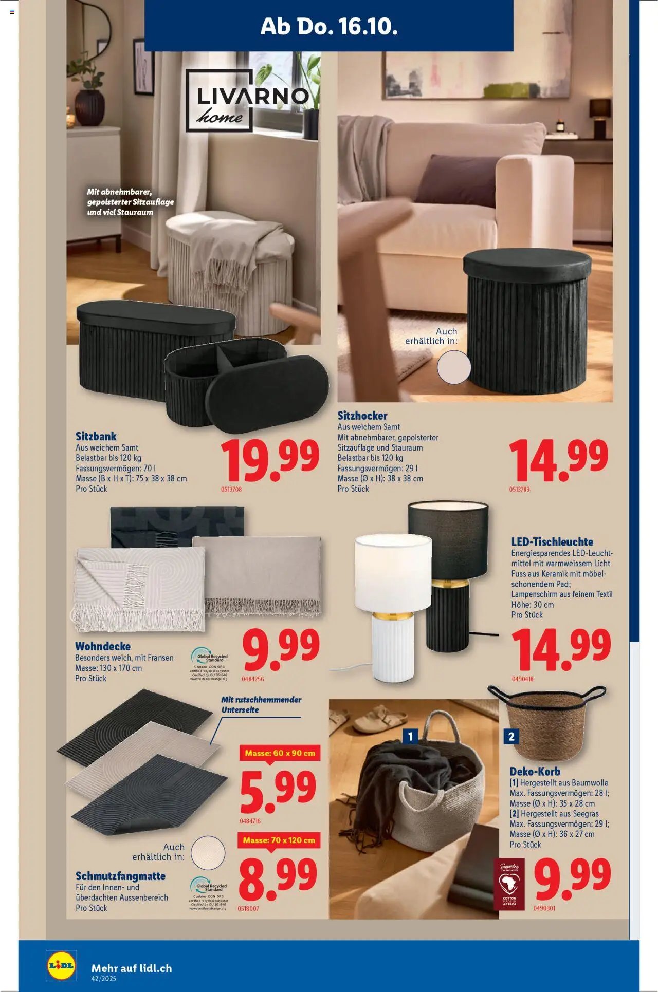 Lidl Aktionen (2025-10-16 - 2025-10-22)