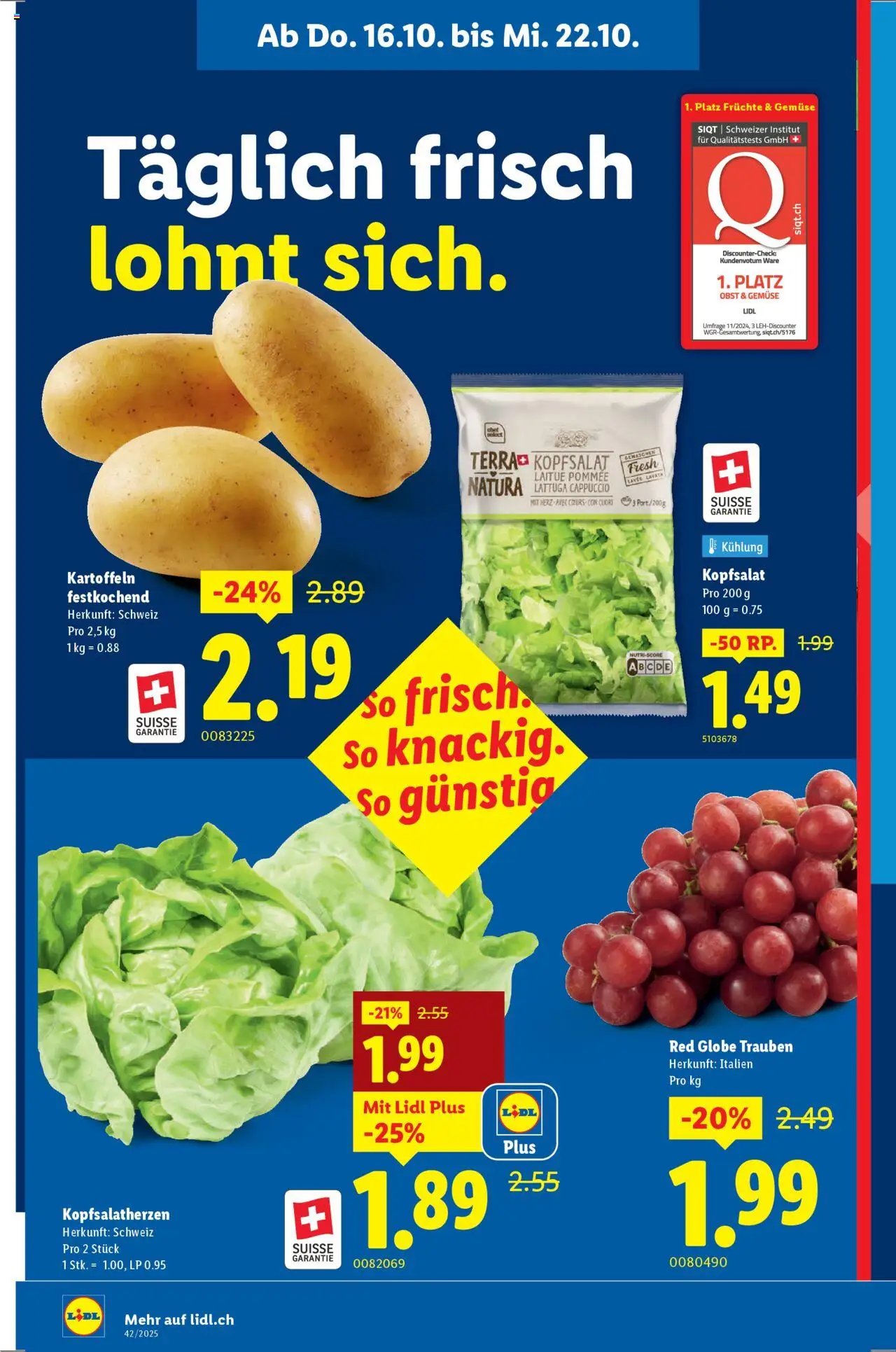 Lidl Aktionen (2025-10-16 - 2025-10-22)