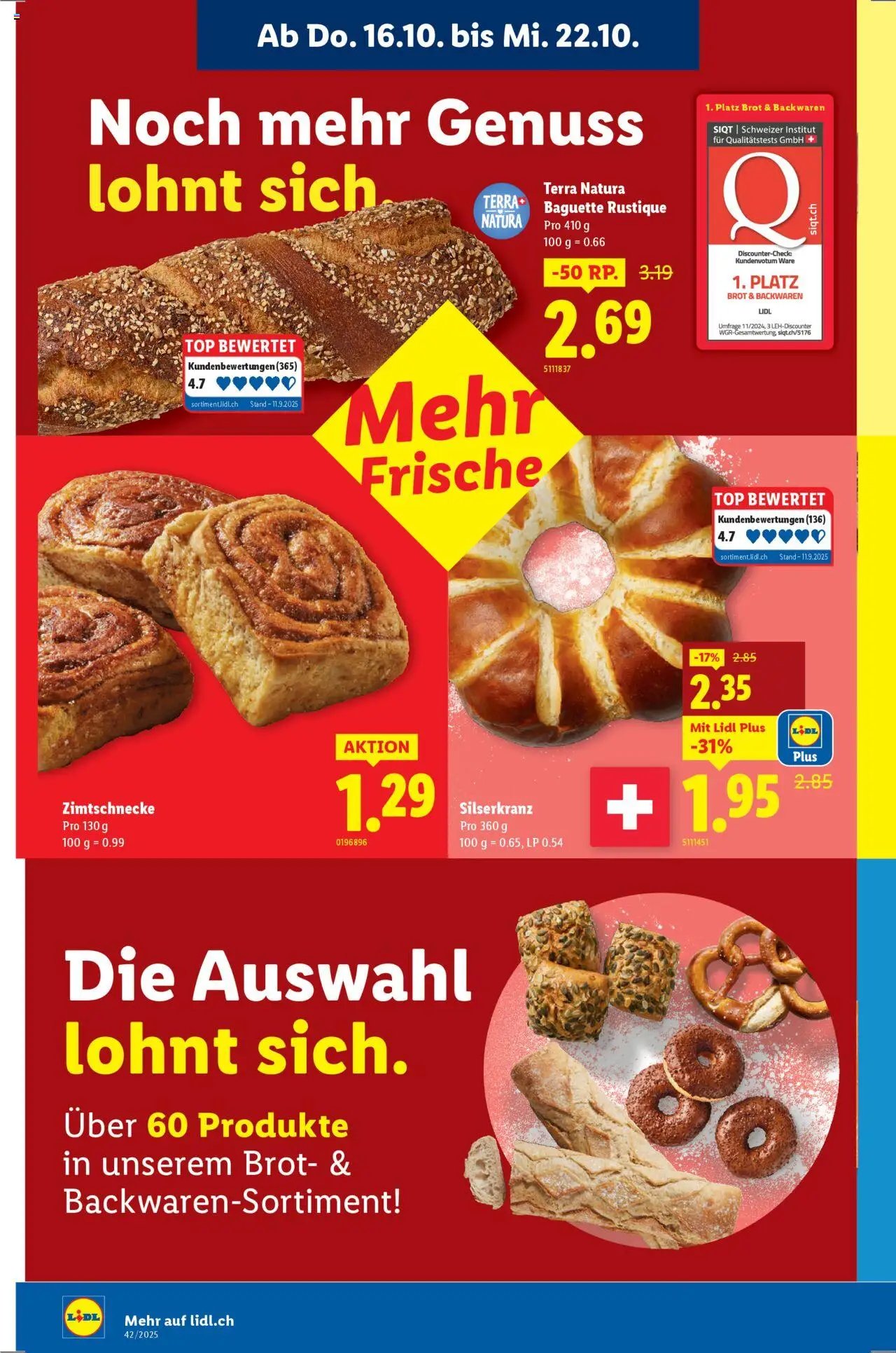 Lidl Aktionen (2025-10-16 - 2025-10-22)