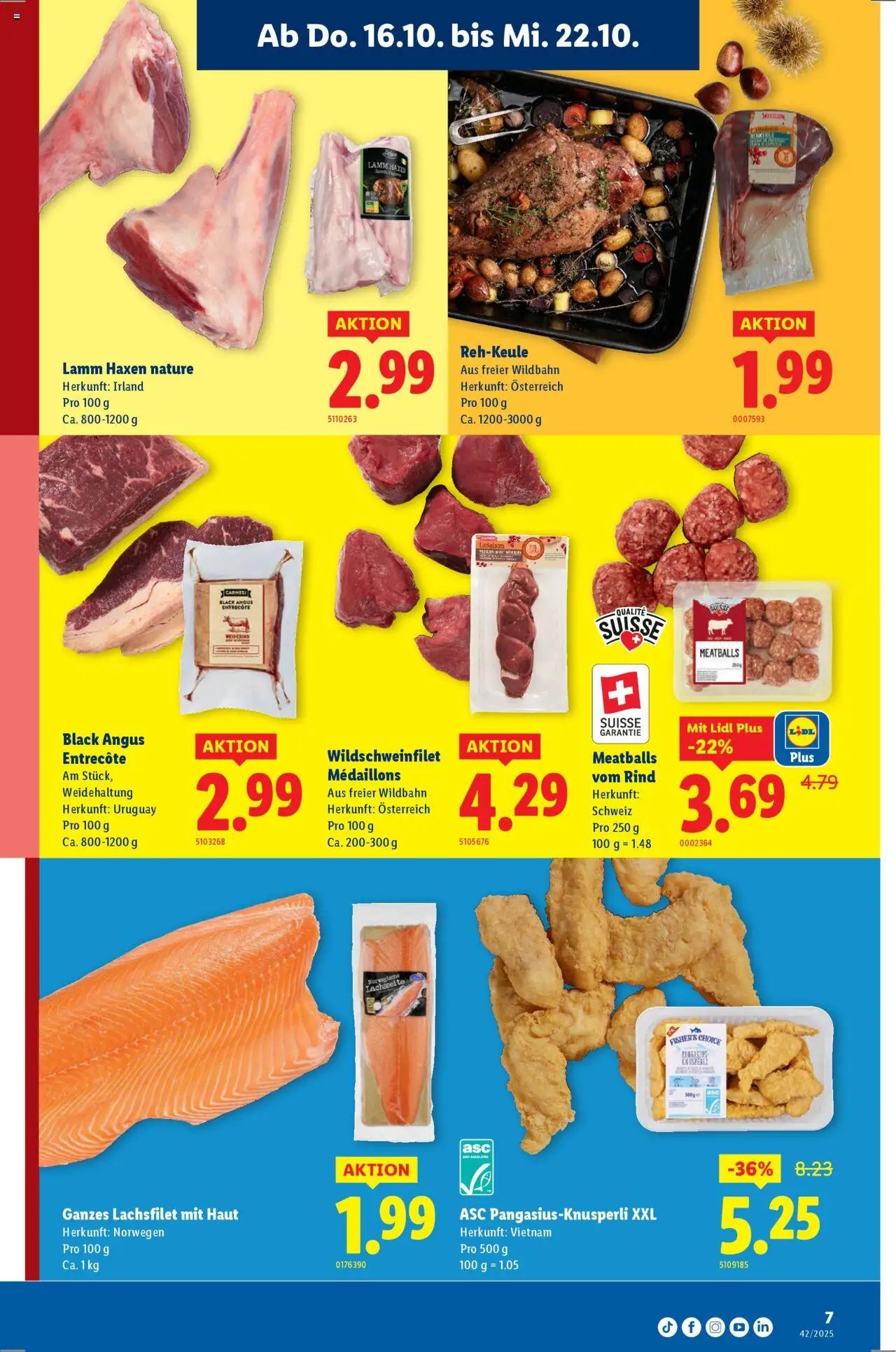 Lidl Aktionen (2025-10-16 - 2025-10-22)