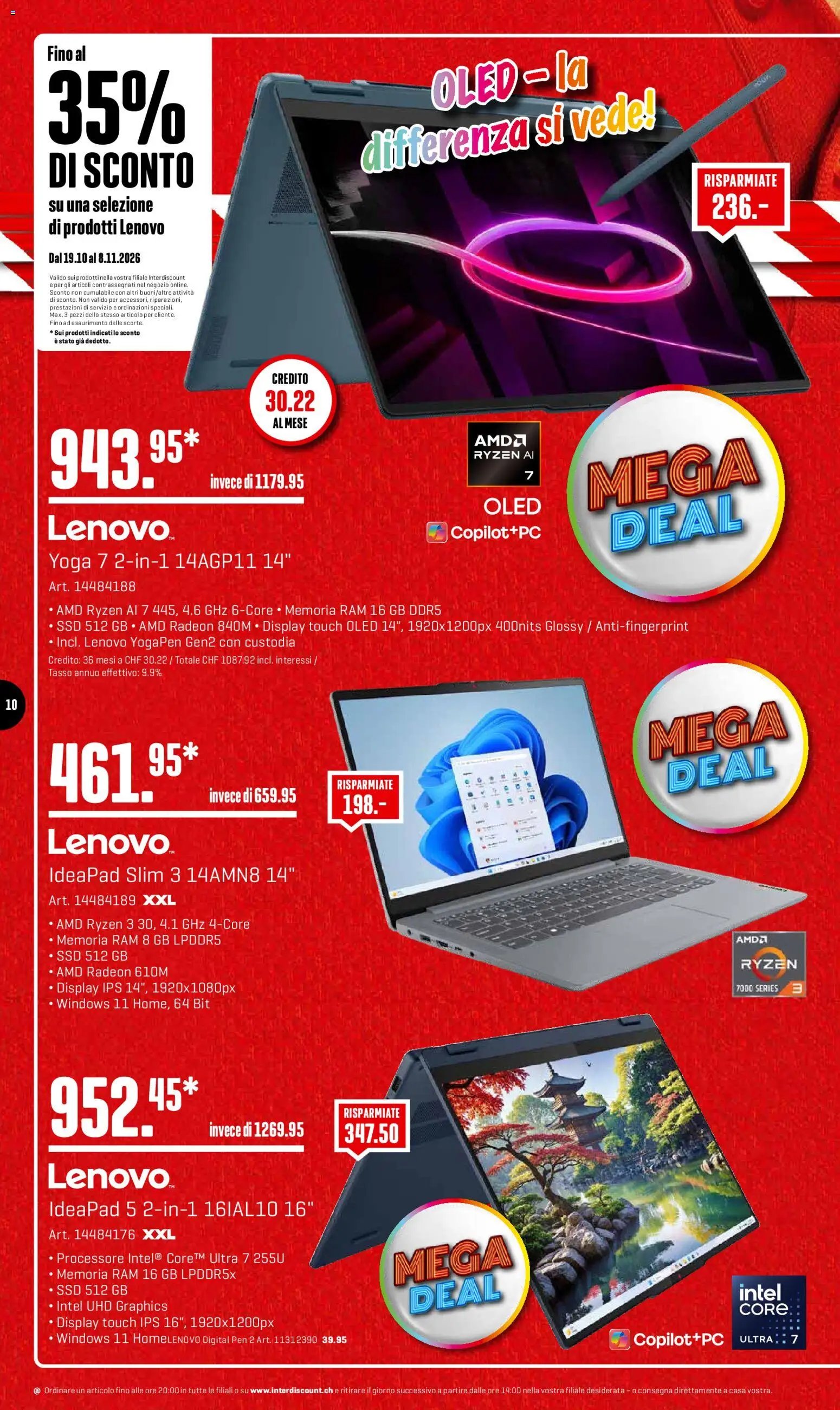 Interdiscount aktionen IT