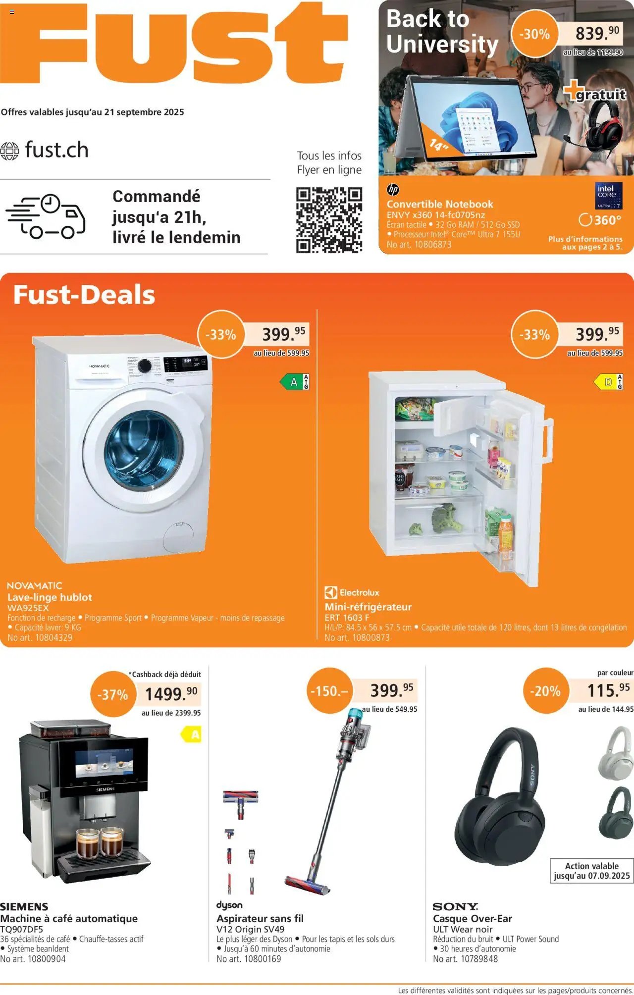 Fust Aktionen FR (2025-08-25 - 2025-09-21) | 1