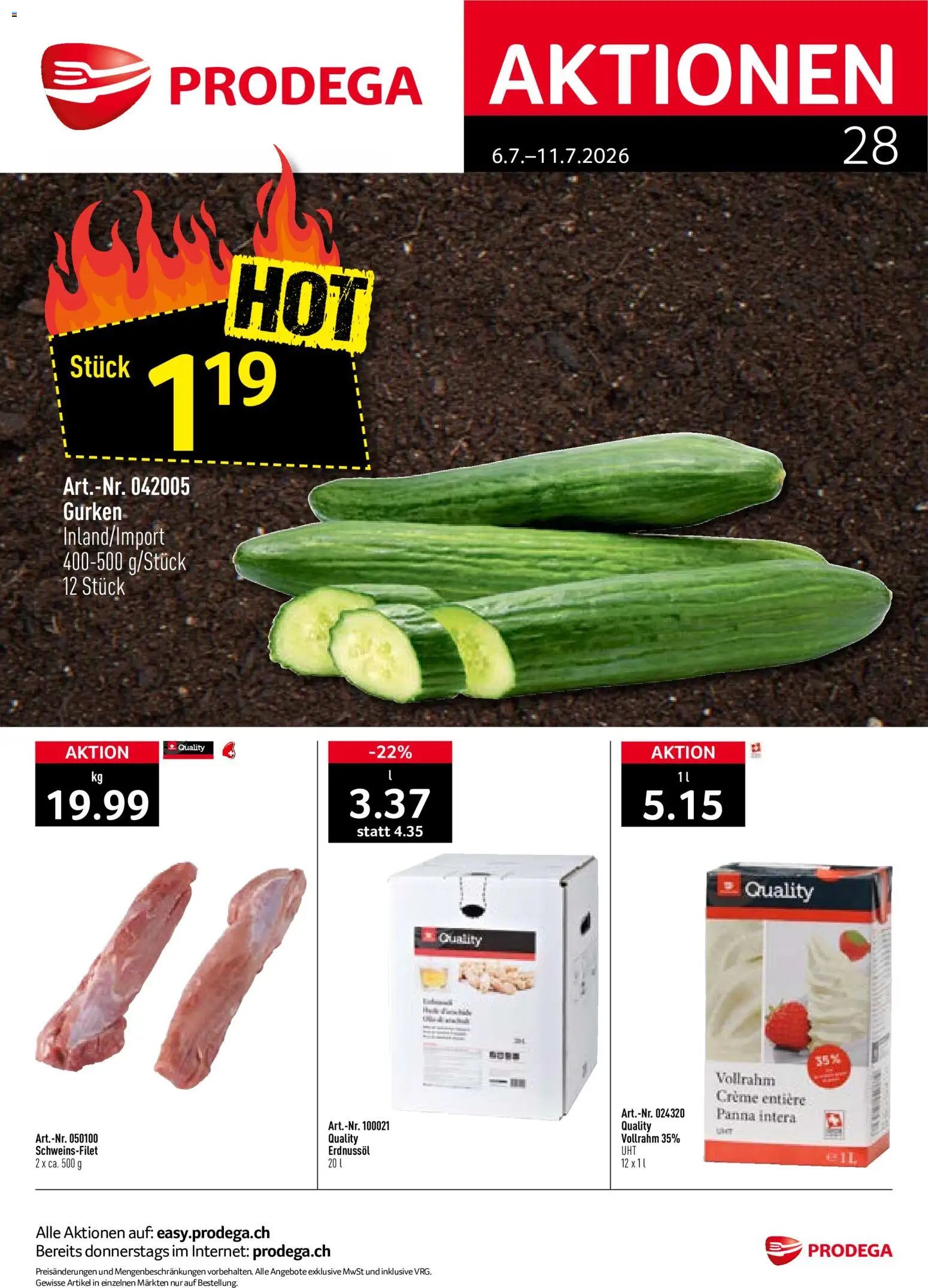 Prodega aktionen