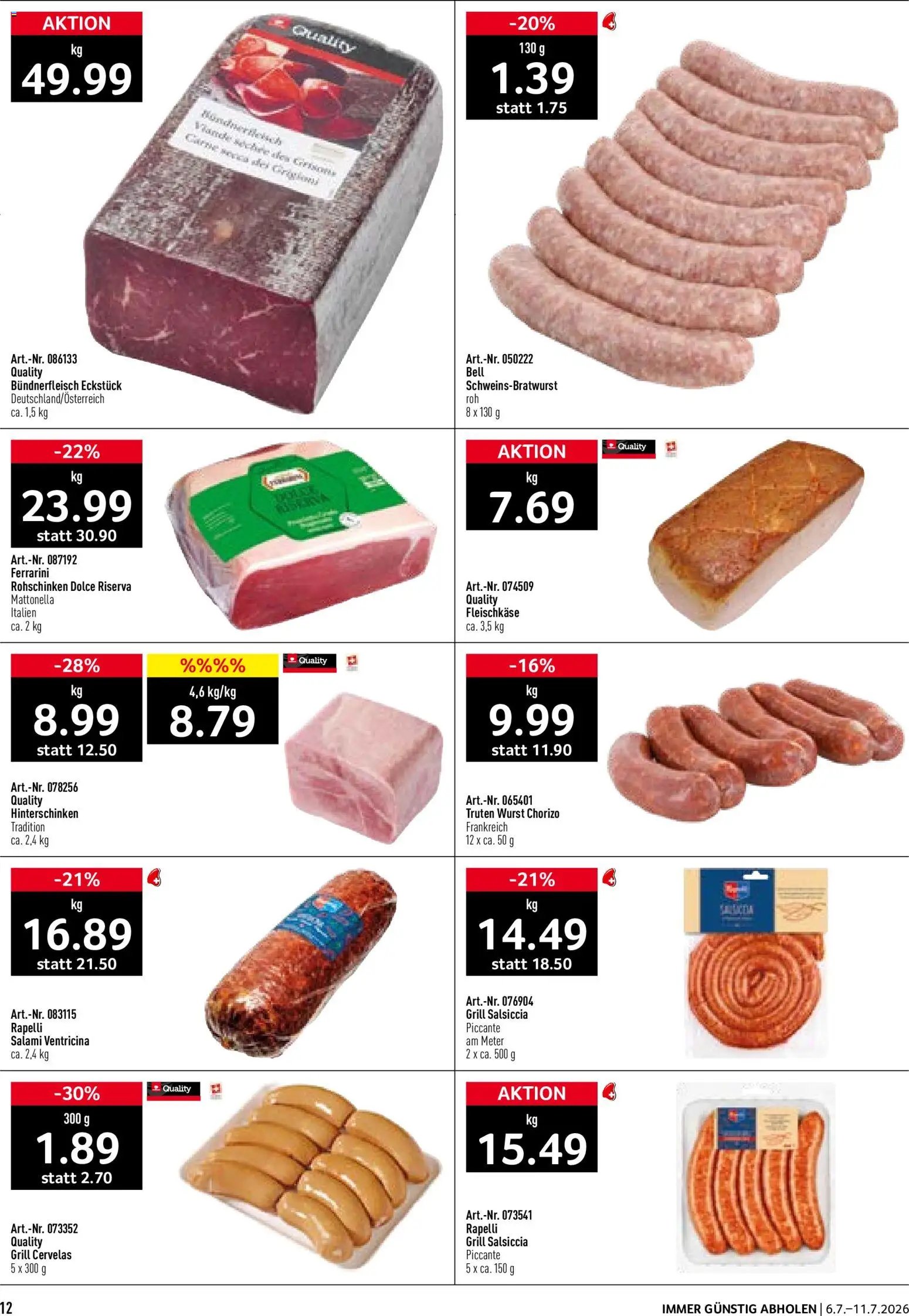 Prodega aktionen