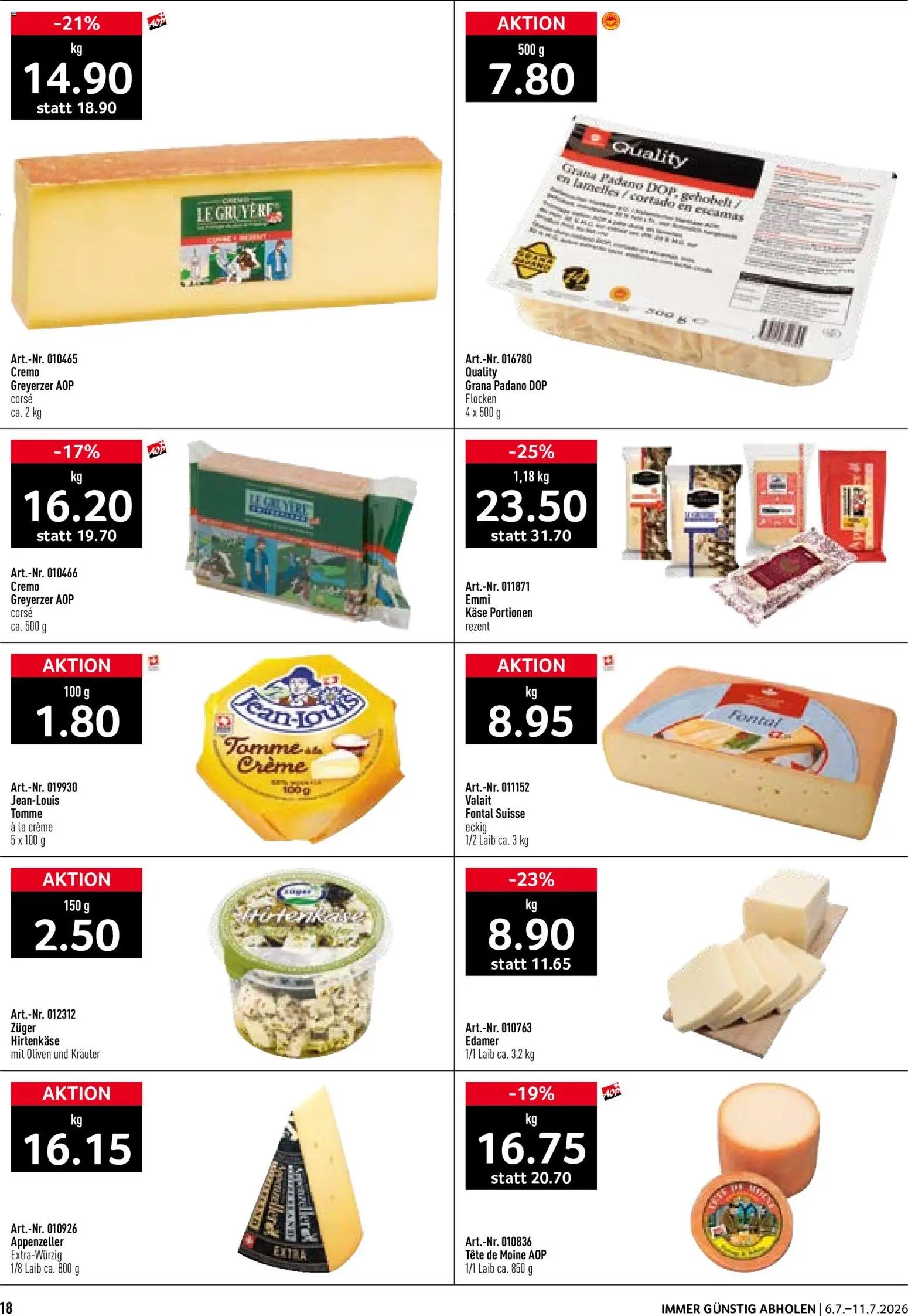 Prodega aktionen