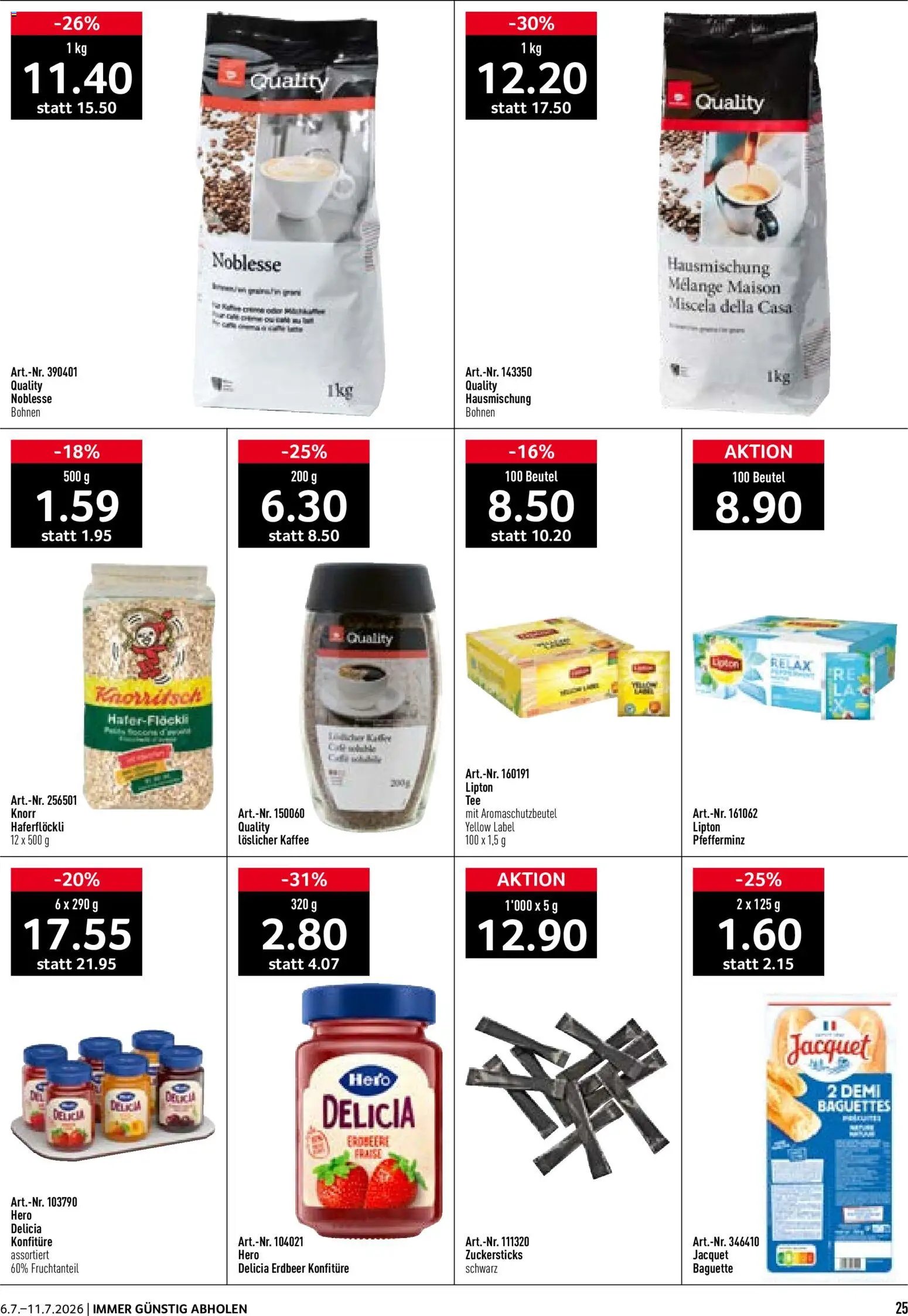 Prodega aktionen