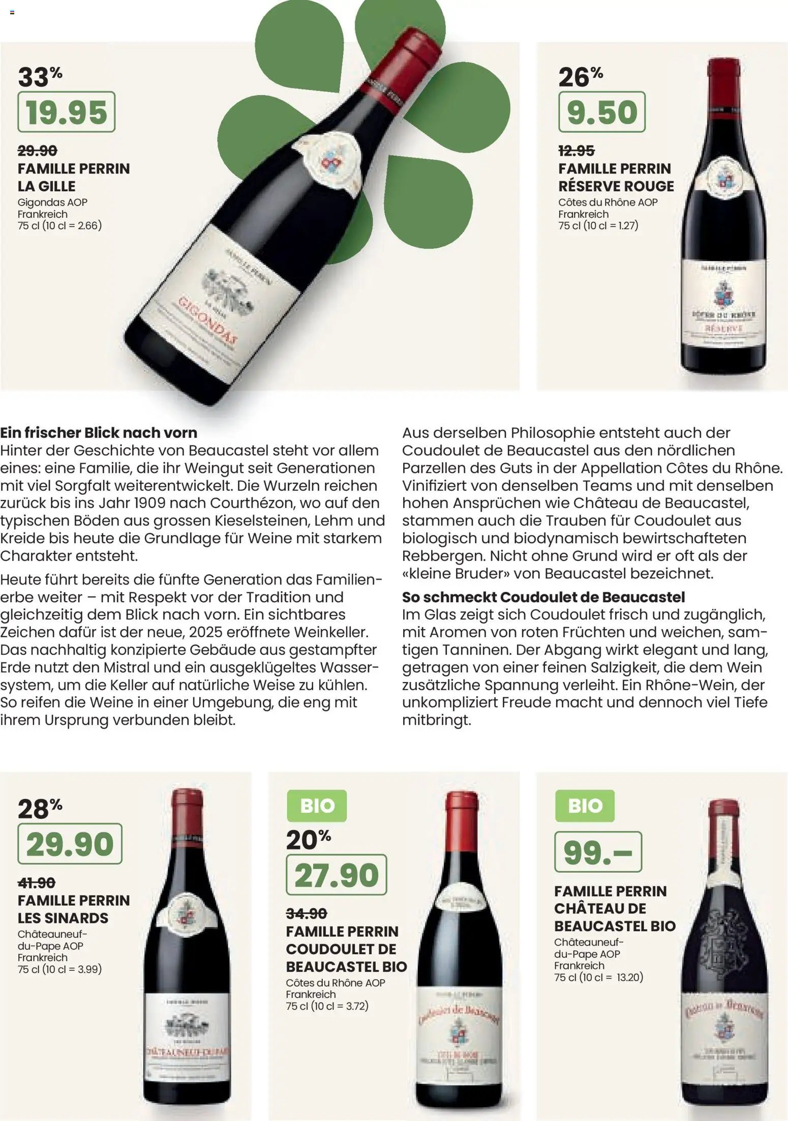 Manor aktionen Wine