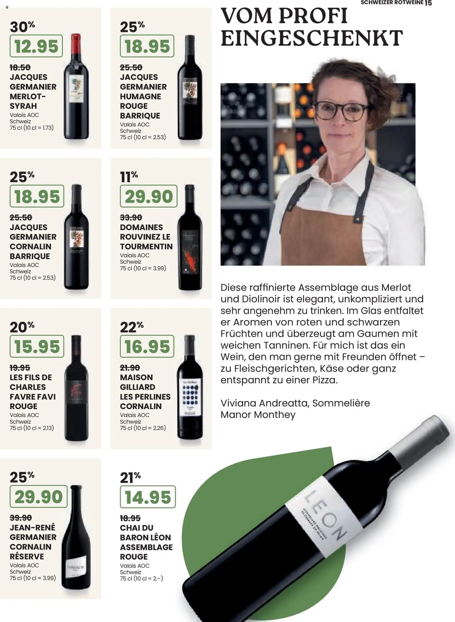 Manor aktionen Wine