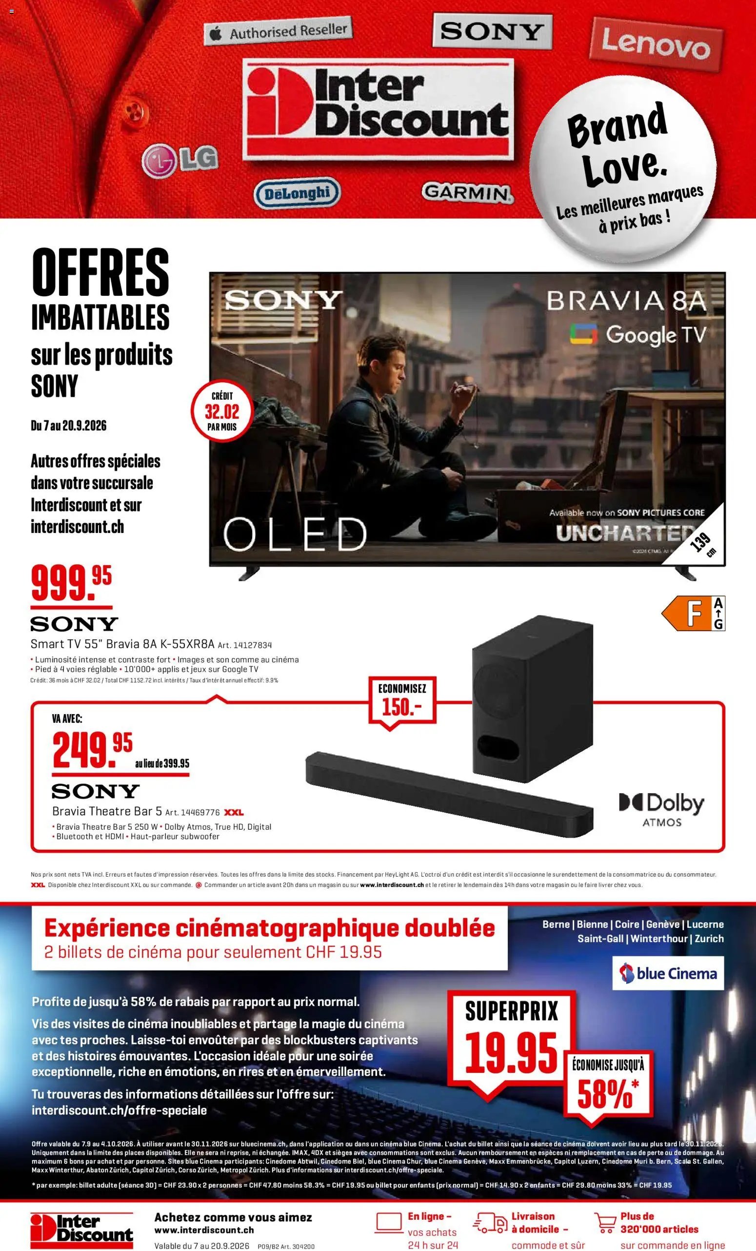 Interdiscount aktionen Offres