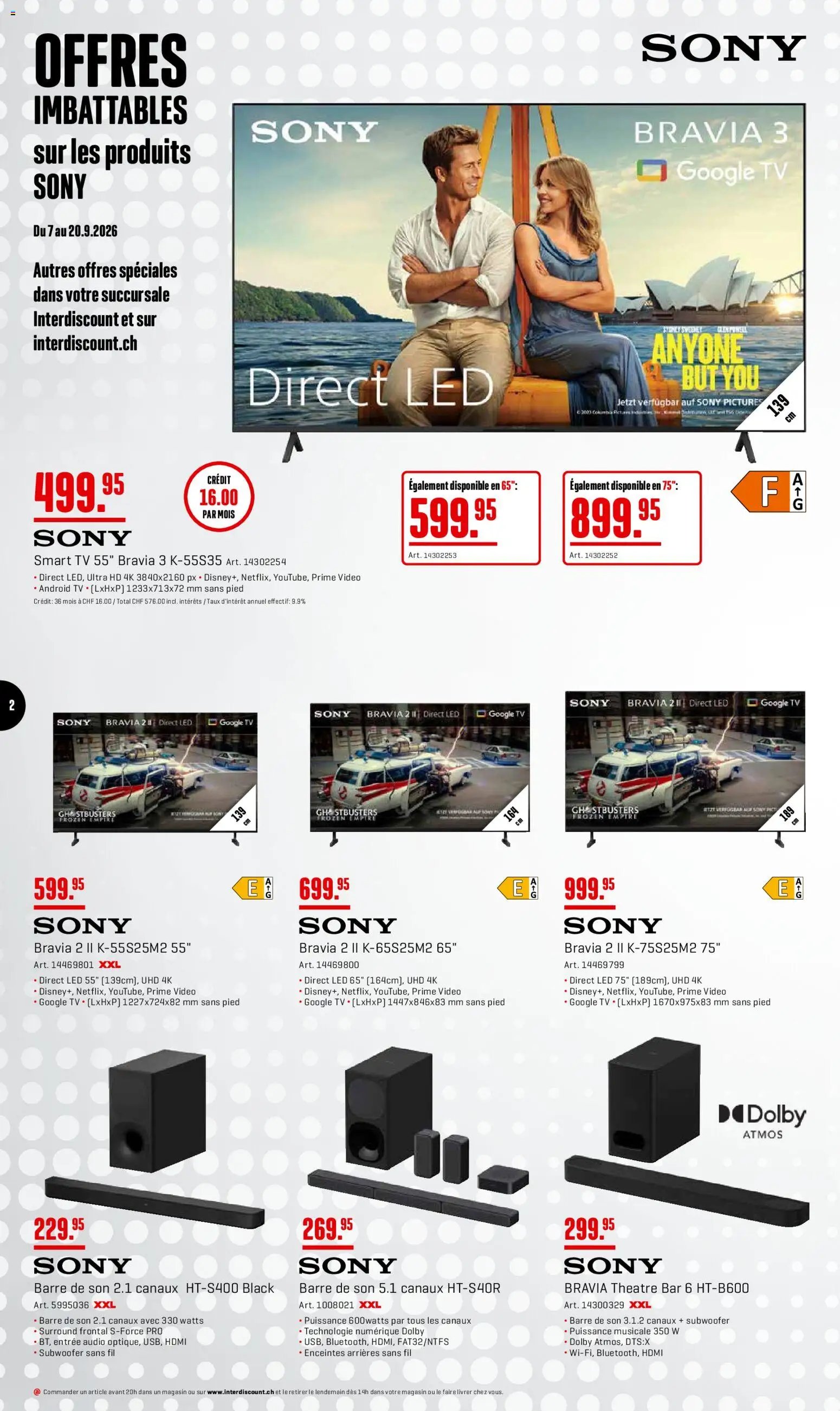 Interdiscount aktionen Offres