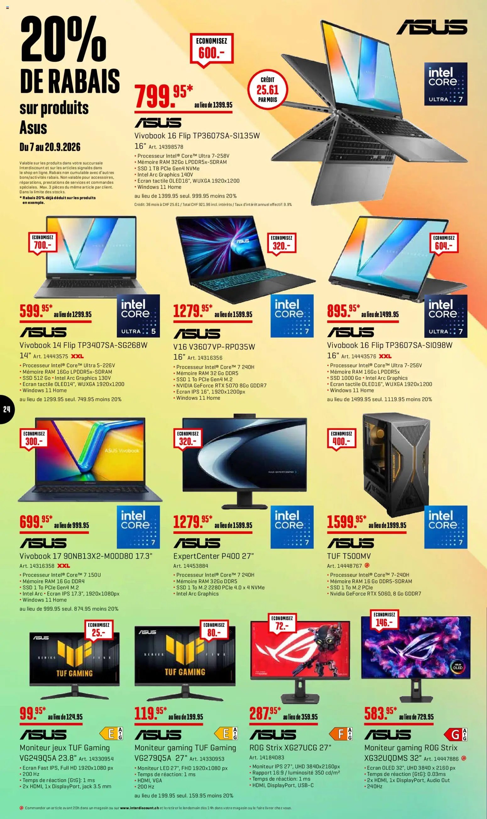 Interdiscount aktionen Offres