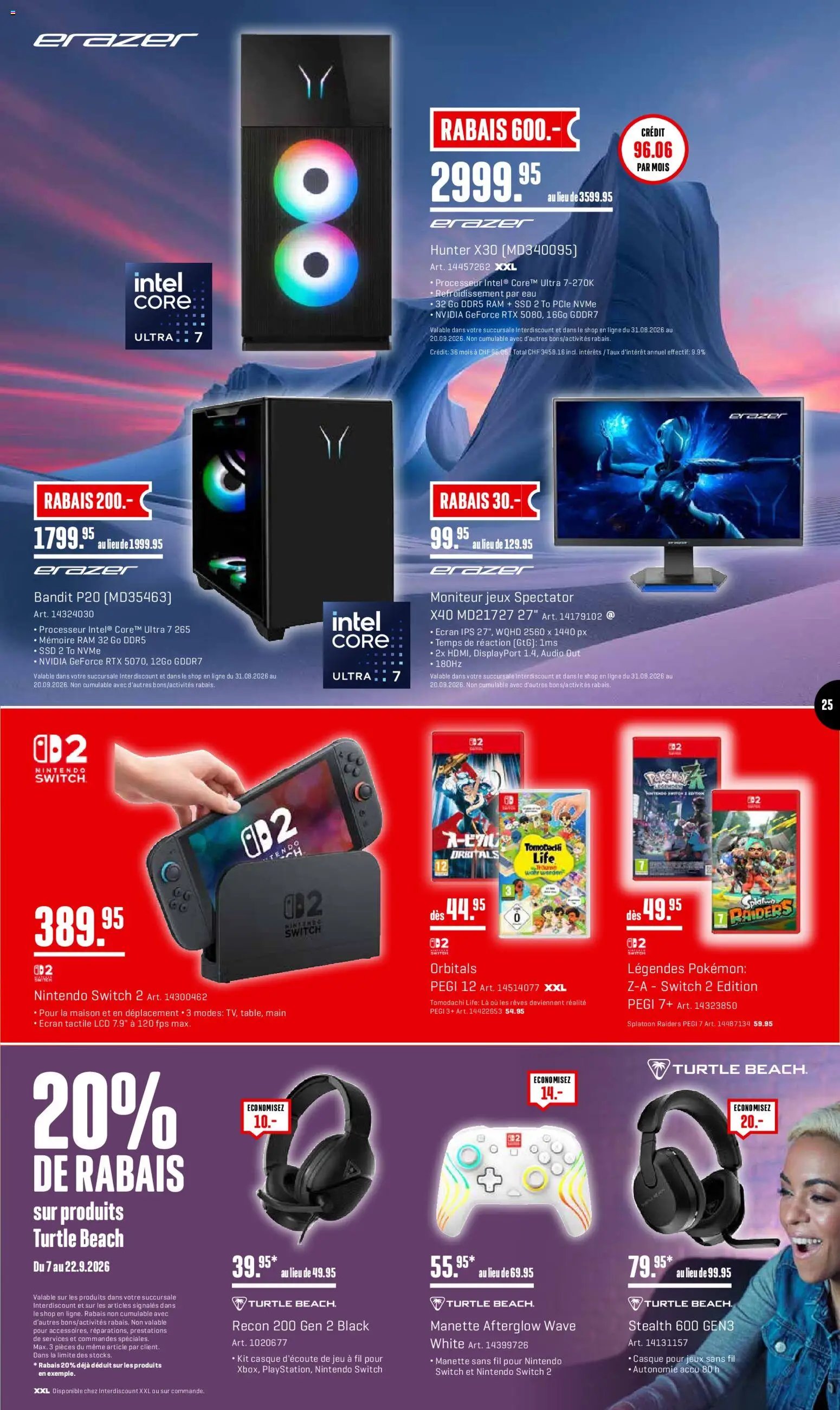 Interdiscount aktionen Offres