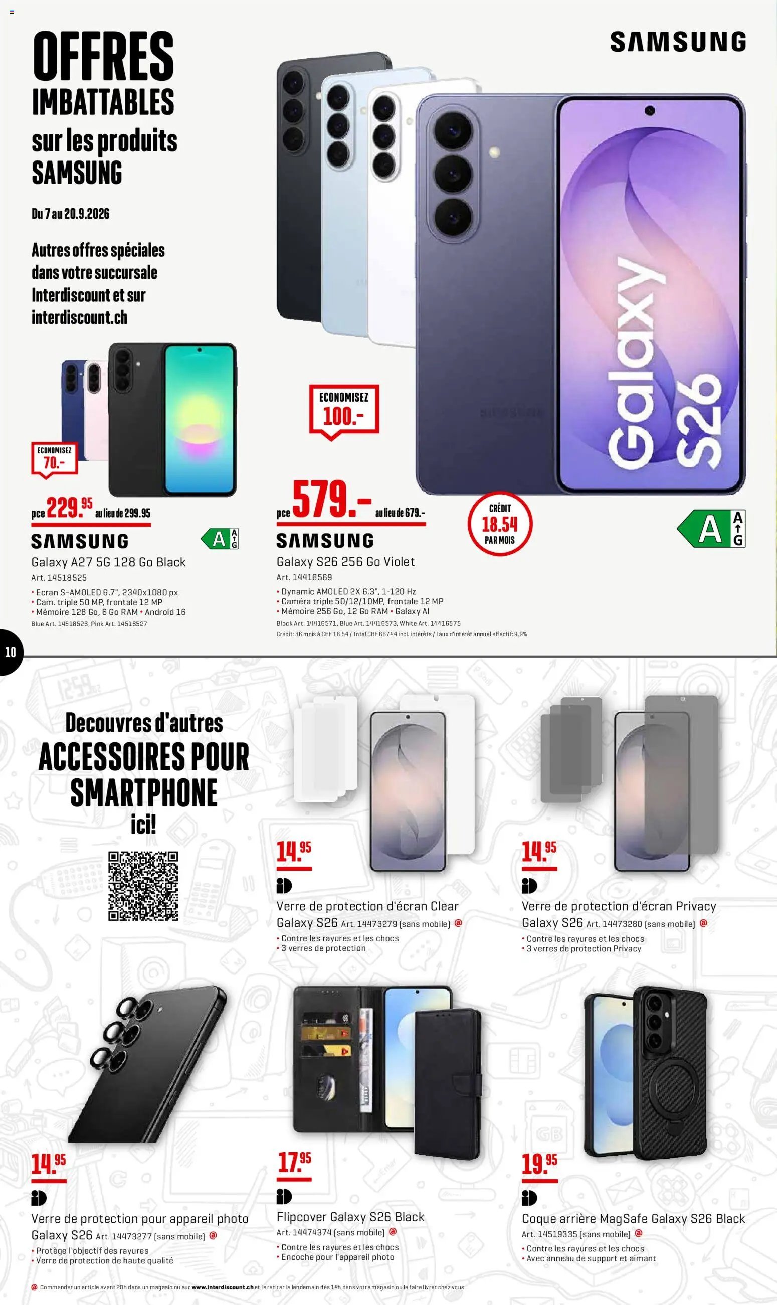 Interdiscount aktionen Offres