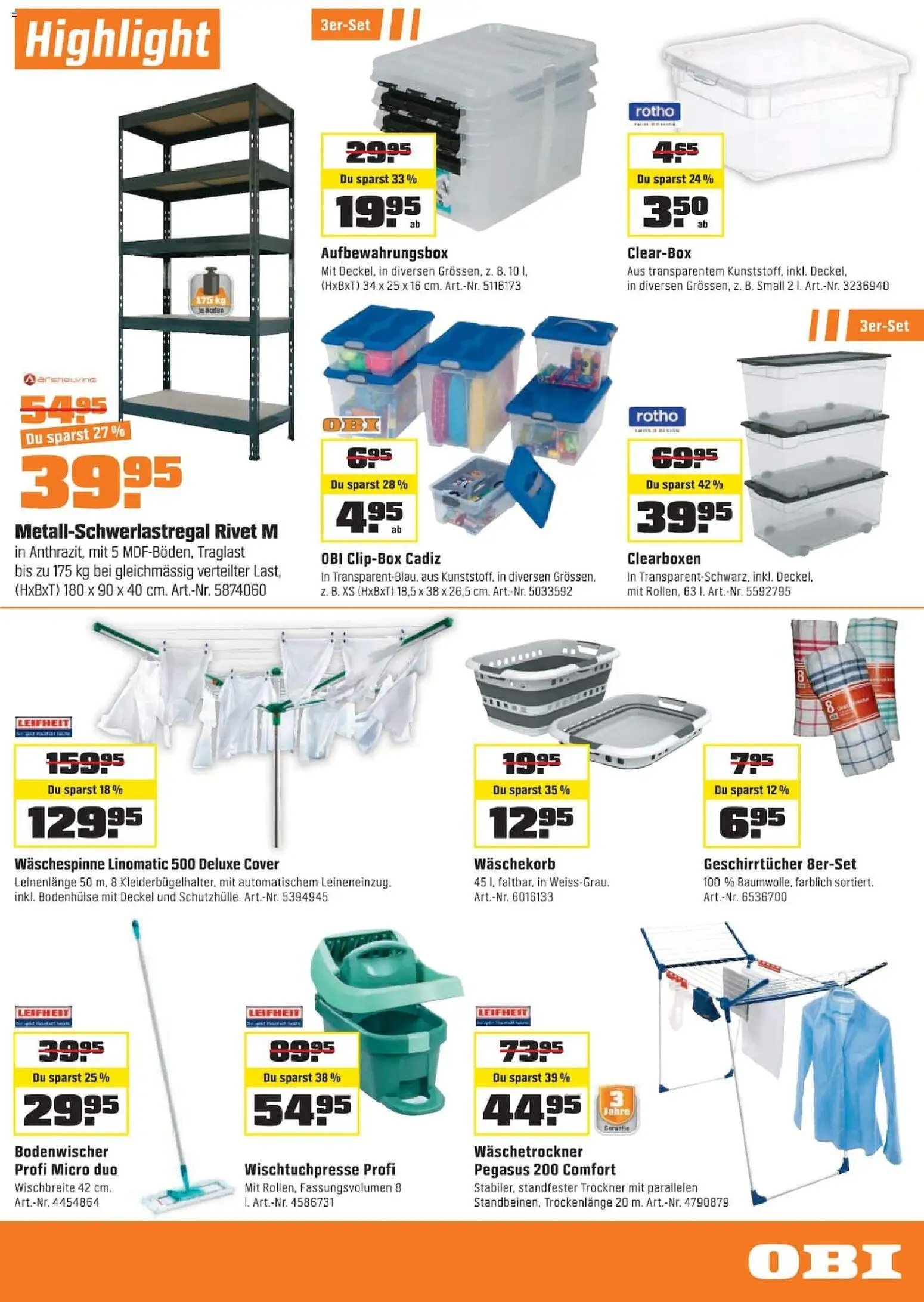 OBI aktionen Basel (2026-03-31 - 2026-04-14)