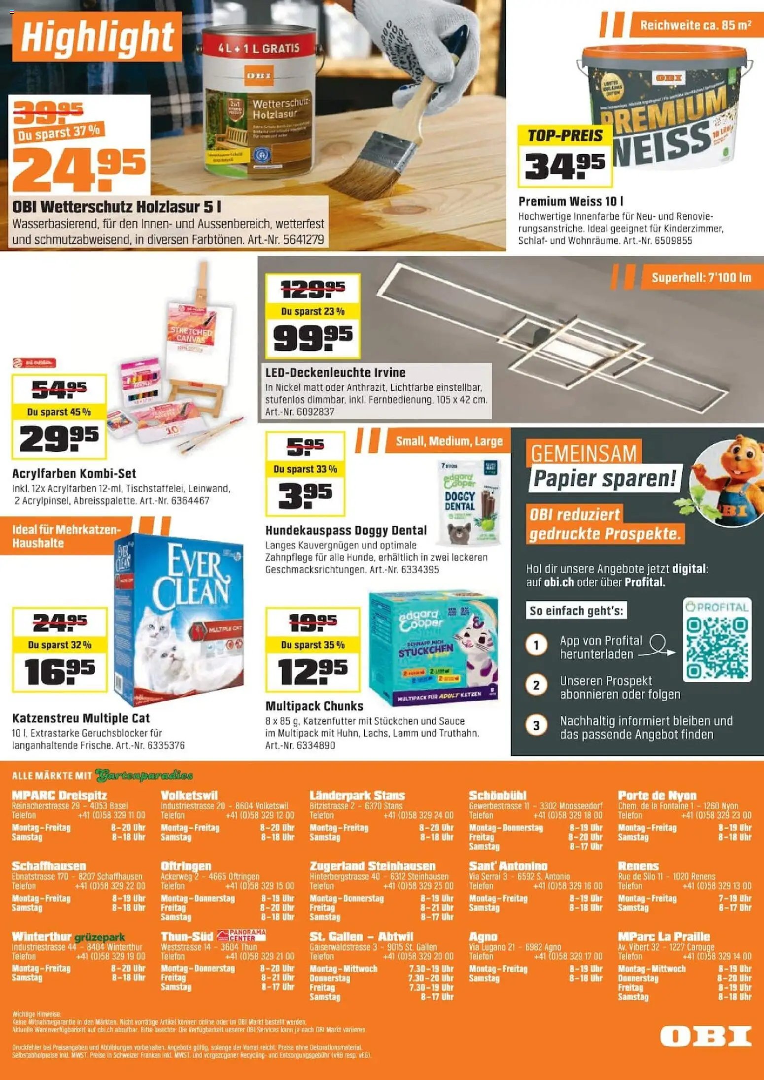 OBI aktionen Basel (2026-03-31 - 2026-04-14)