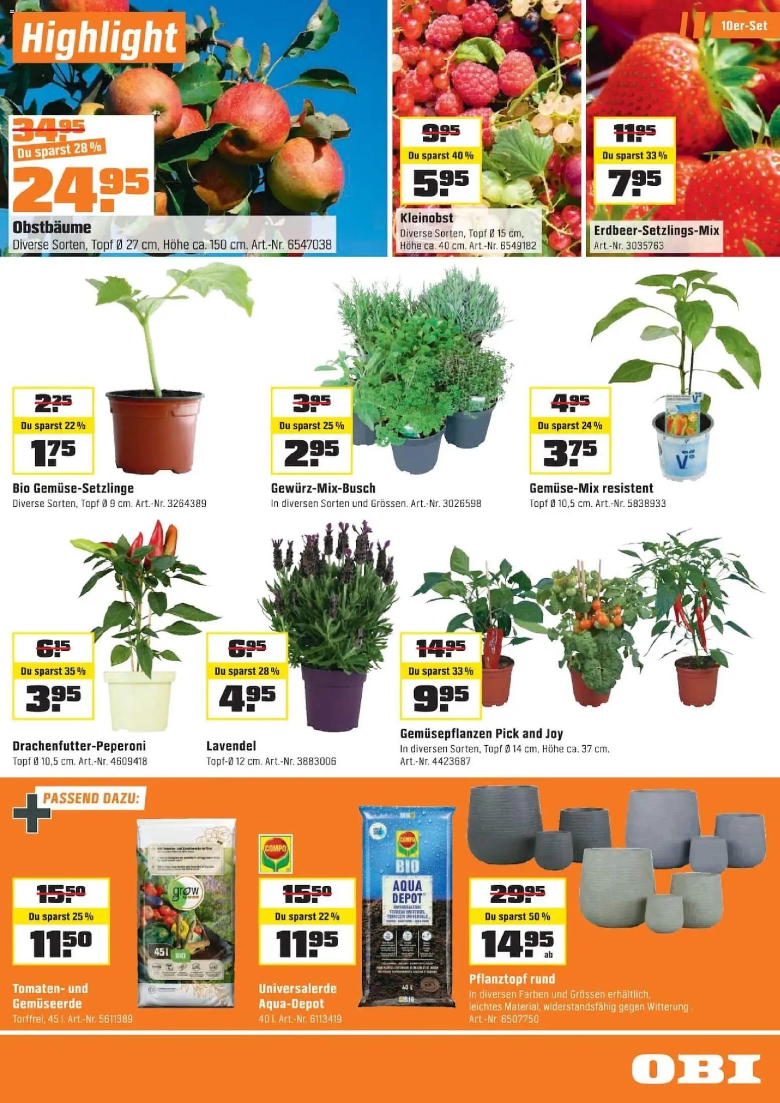 OBI aktionen Basel (2026-03-31 - 2026-04-14)