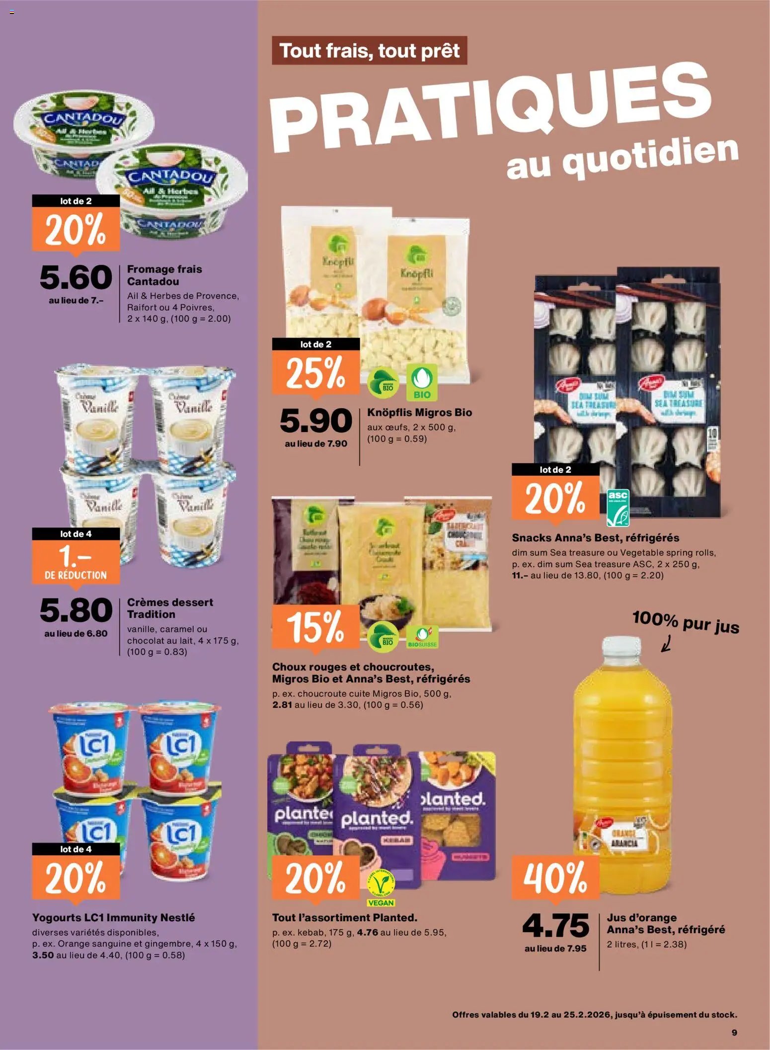 Migros Aktionen FR (2026-02-19 - 2026-02-25)
