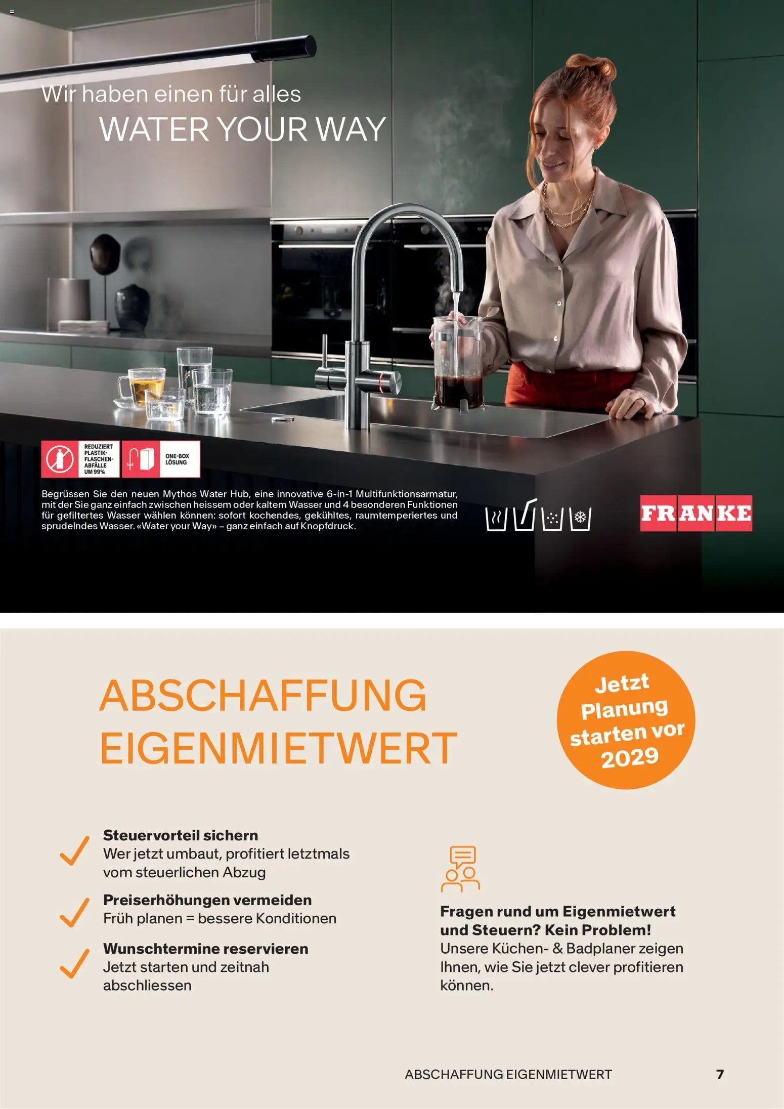 Fust aktionen Küchen- und Badezimmer