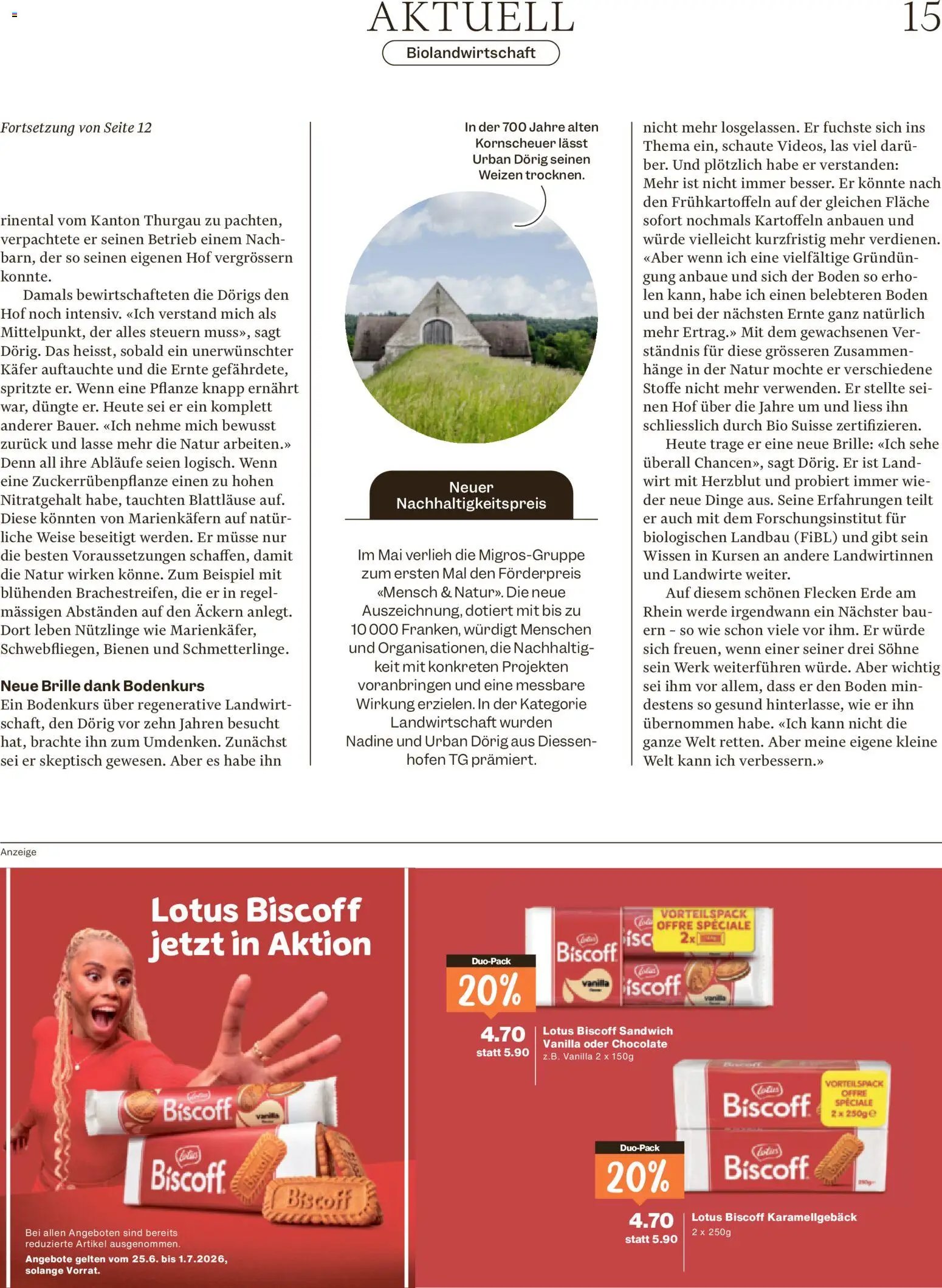Migros aktionen Magazin