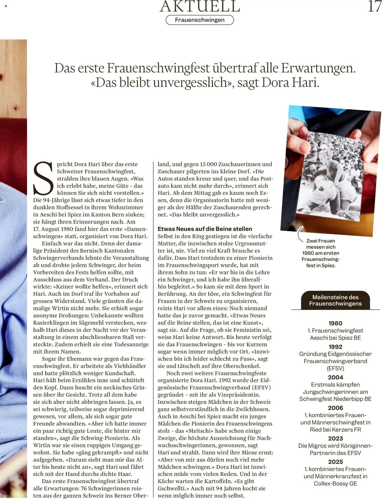 Migros aktionen Magazin