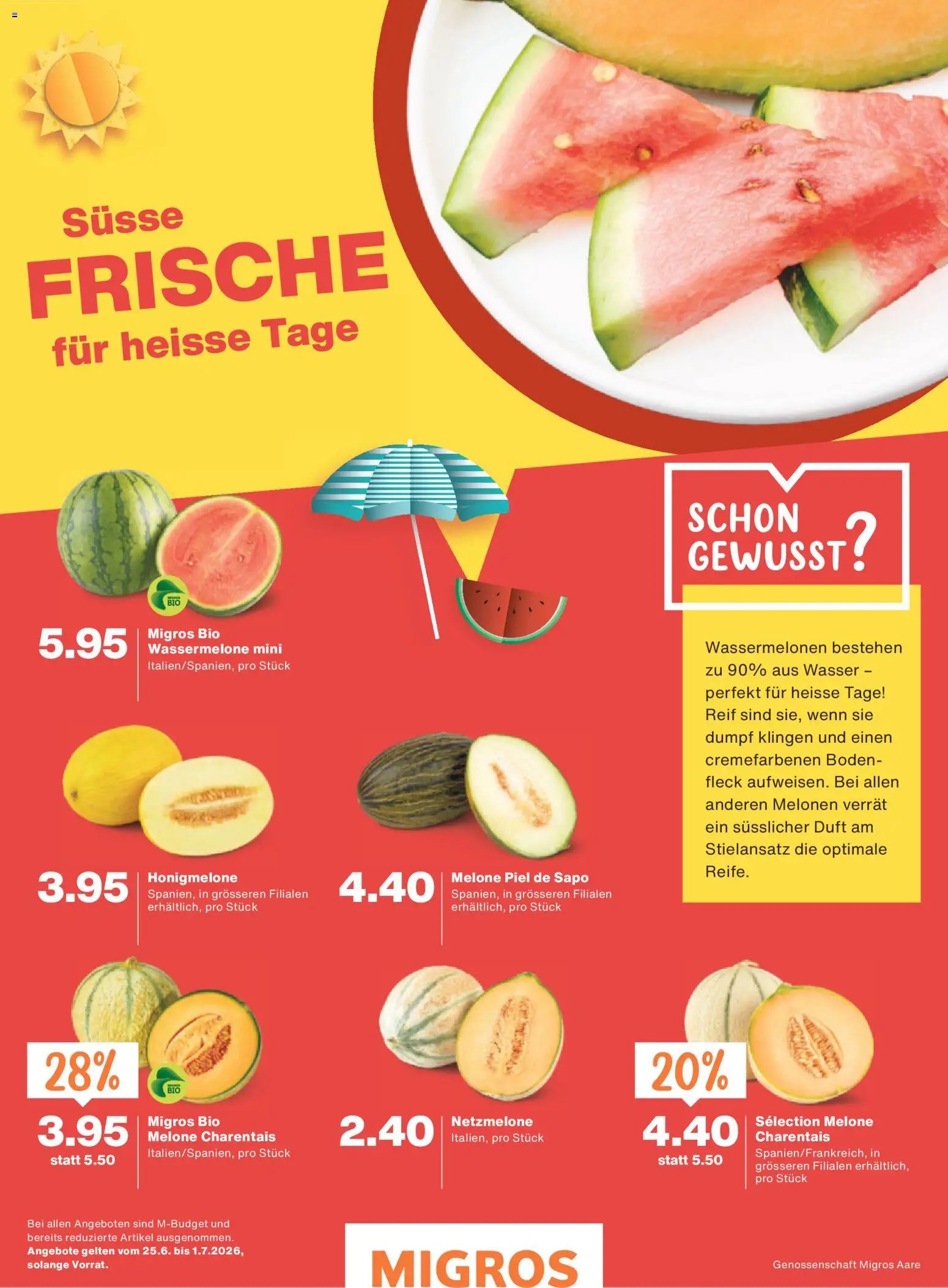 Migros aktionen Magazin