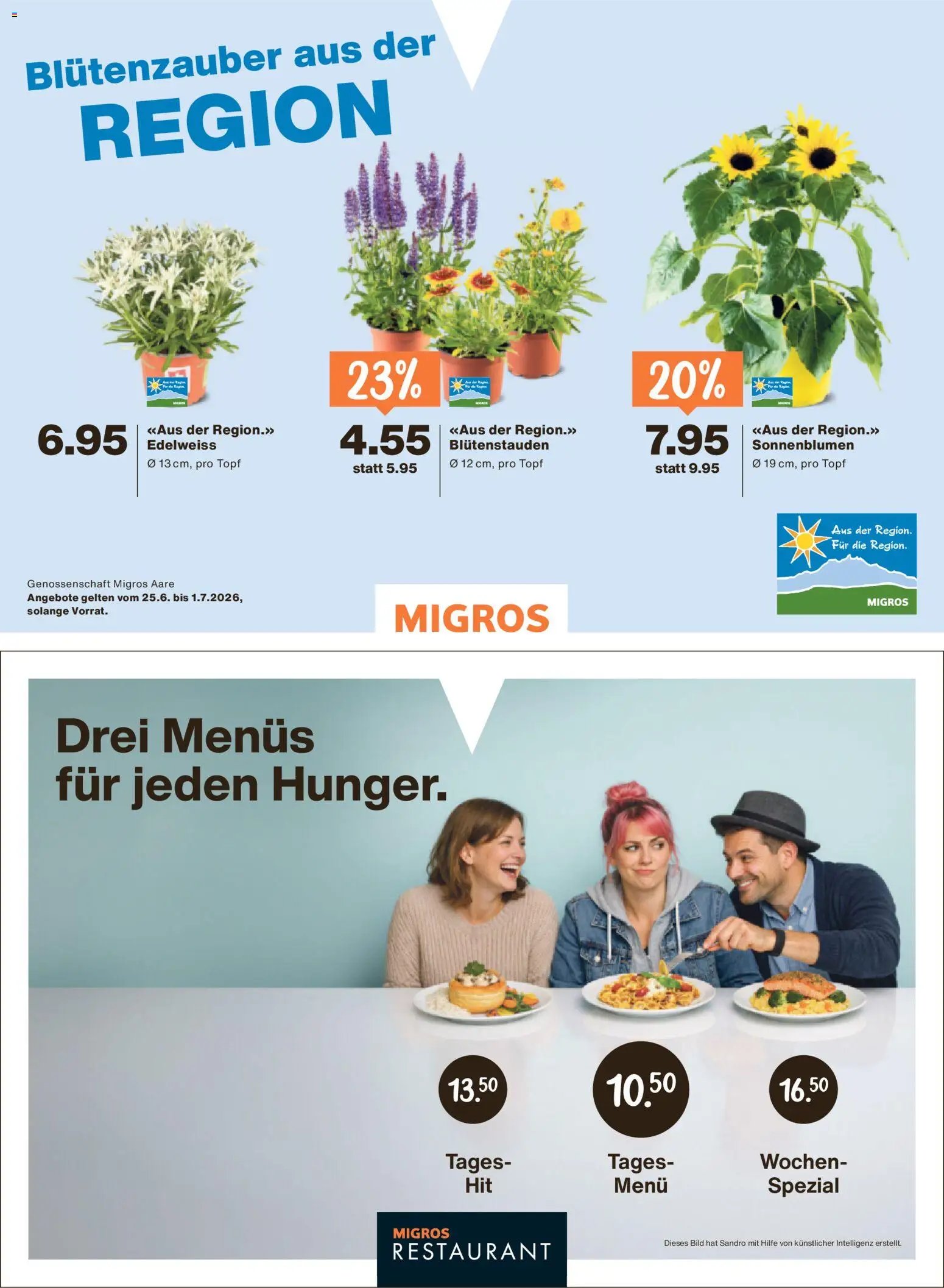 Migros aktionen Magazin