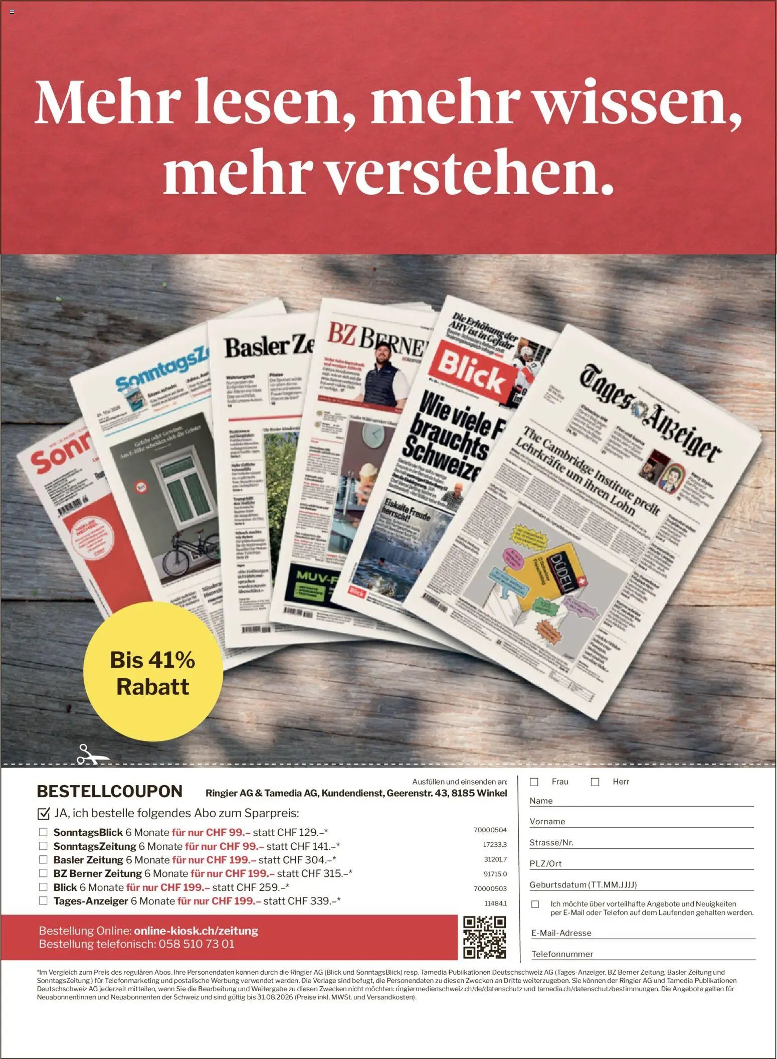 Migros aktionen Magazin